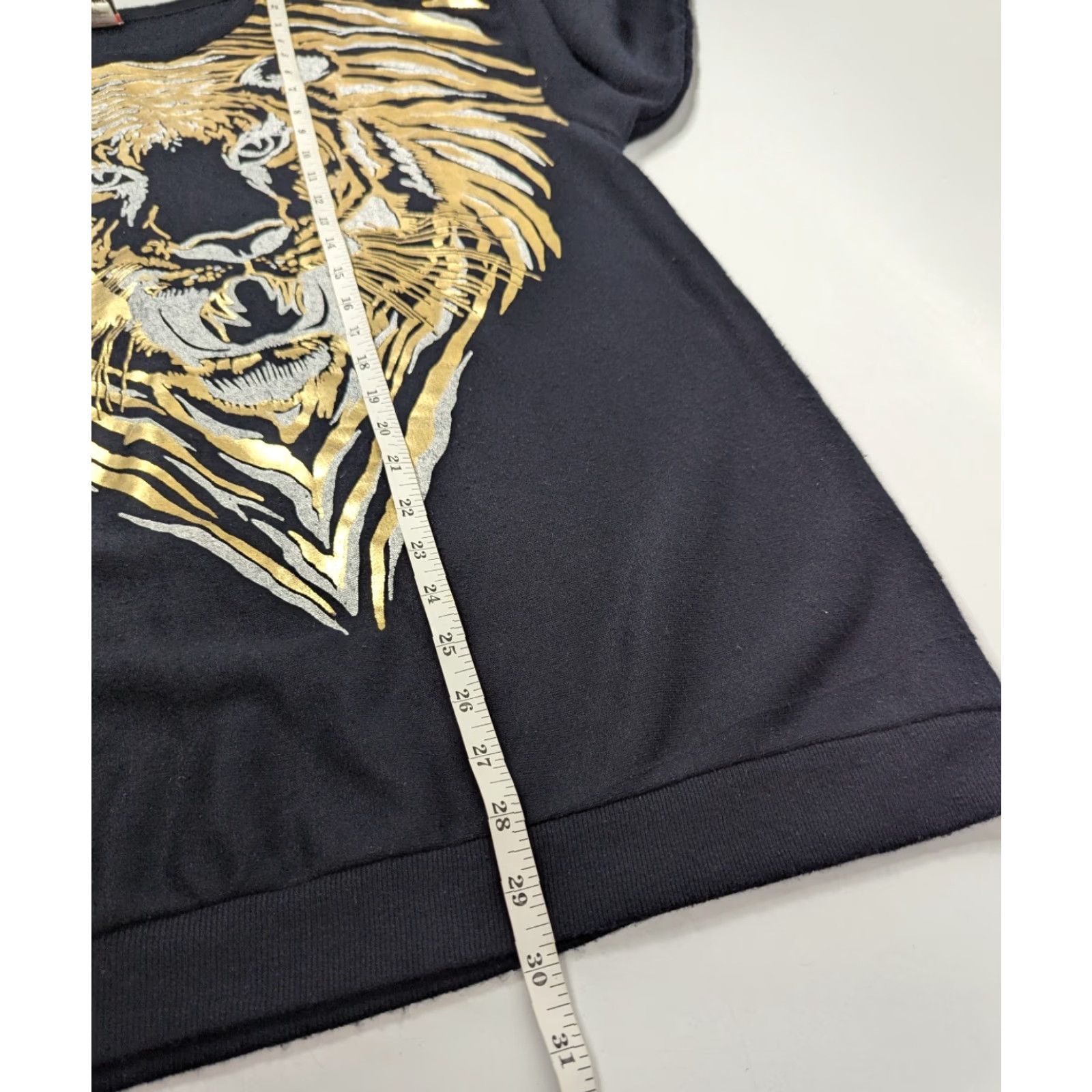 Vintage VINTAGE Nancy Scott Sweater Black 42 Womens Crew Neck Long Sleeve Cable-Knit Acrylic USA Fall 90s Graphic Print Mens Size M / US 6-8 / IT 42-44 - 4 Thumbnail
