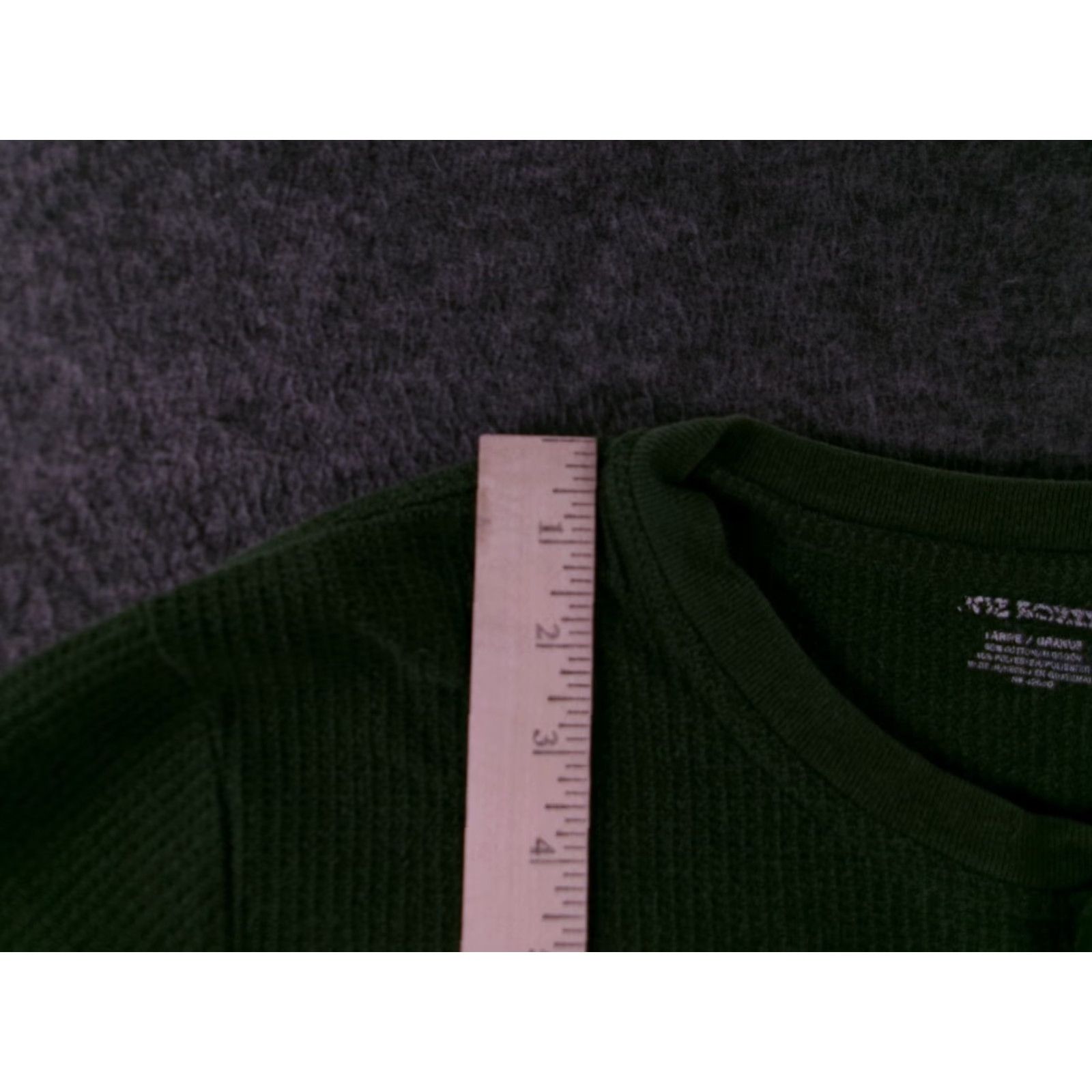 Joe Boxer VINTAGE Joe Boxer Thermal Henley Shirt Mens L Green Waffle Long Sleeve Casual Layering Size US L / EU 52-54 / 3 - 4 Thumbnail