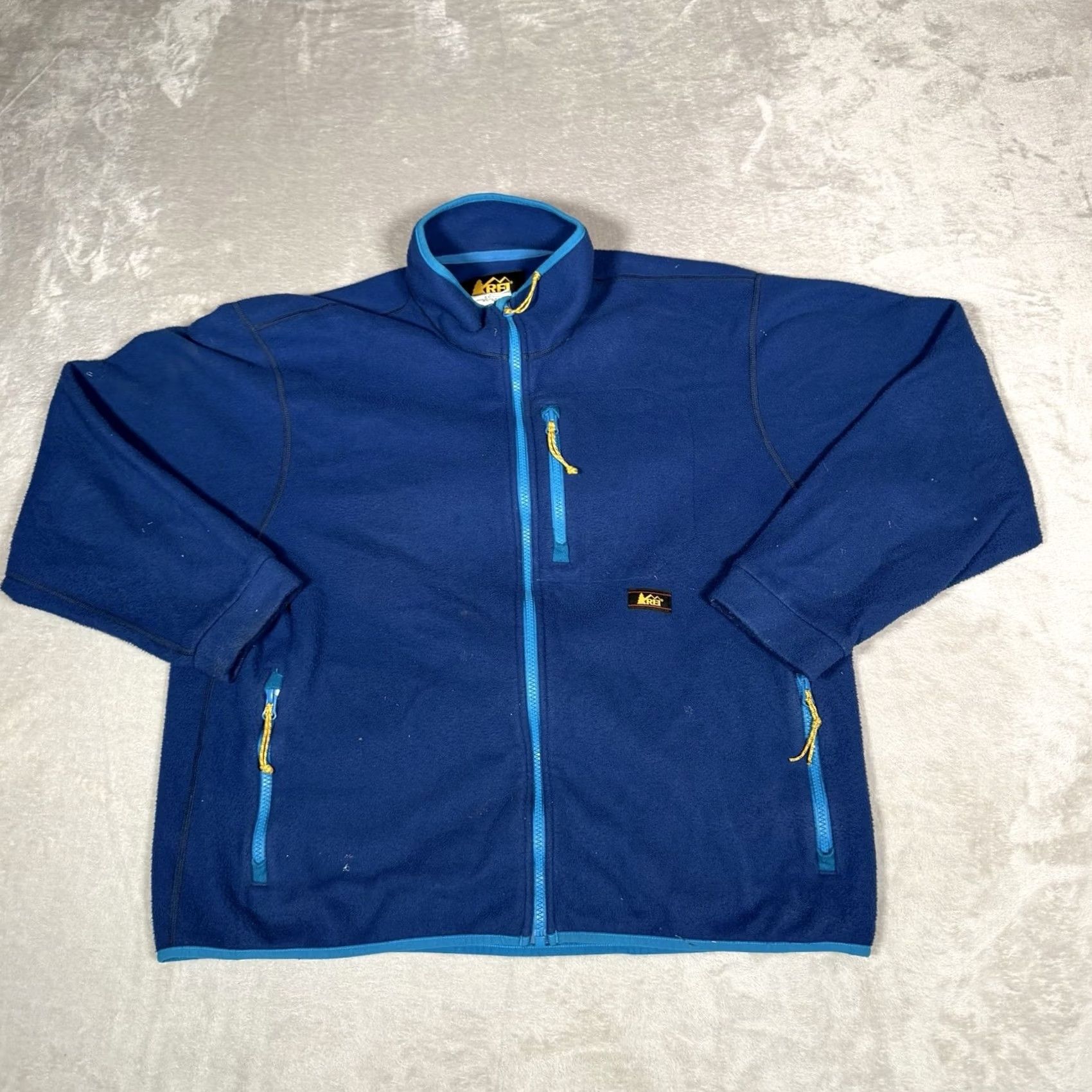 Vintage VINTAGE REI Jacket Womens XL Blue Polartec Fleece Full Zip Trailsmith Basic Jacket Size XL / US 12-14 / IT 48-50 - 4 Thumbnail
