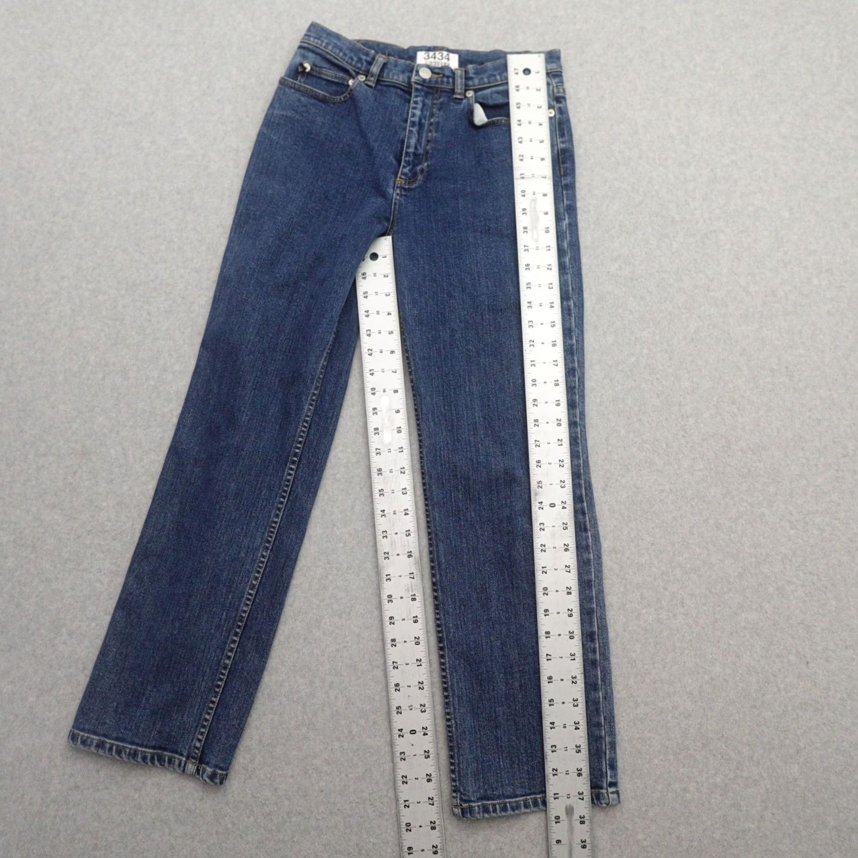 Ralph Lauren VINTAGE Ralph Lauren Polo Jeans Women’s P6 (6X28) Relaxed Blue Jeans Size 28" / US 6 / IT 42 - 4 Thumbnail