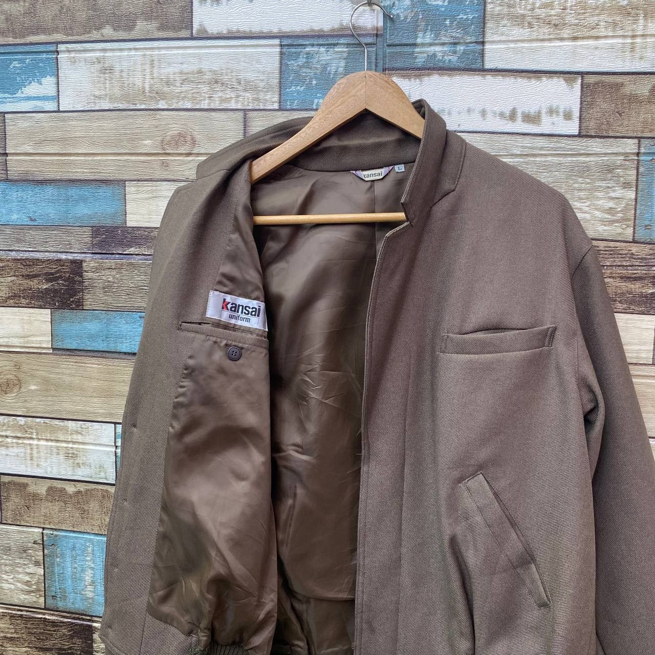 Kansai Yamamoto Vintage 90s Kansai Yamamoto "Uniform" Blazer Bomber Jacket Size US L / EU 52-54 / 3 - 12 Thumbnail
