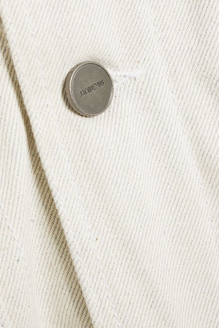 Jacquemus o1mle0625 La Blouson Pescadou Jacket in Off-White Size US M / EU 48-50 / 2 - 4 Thumbnail