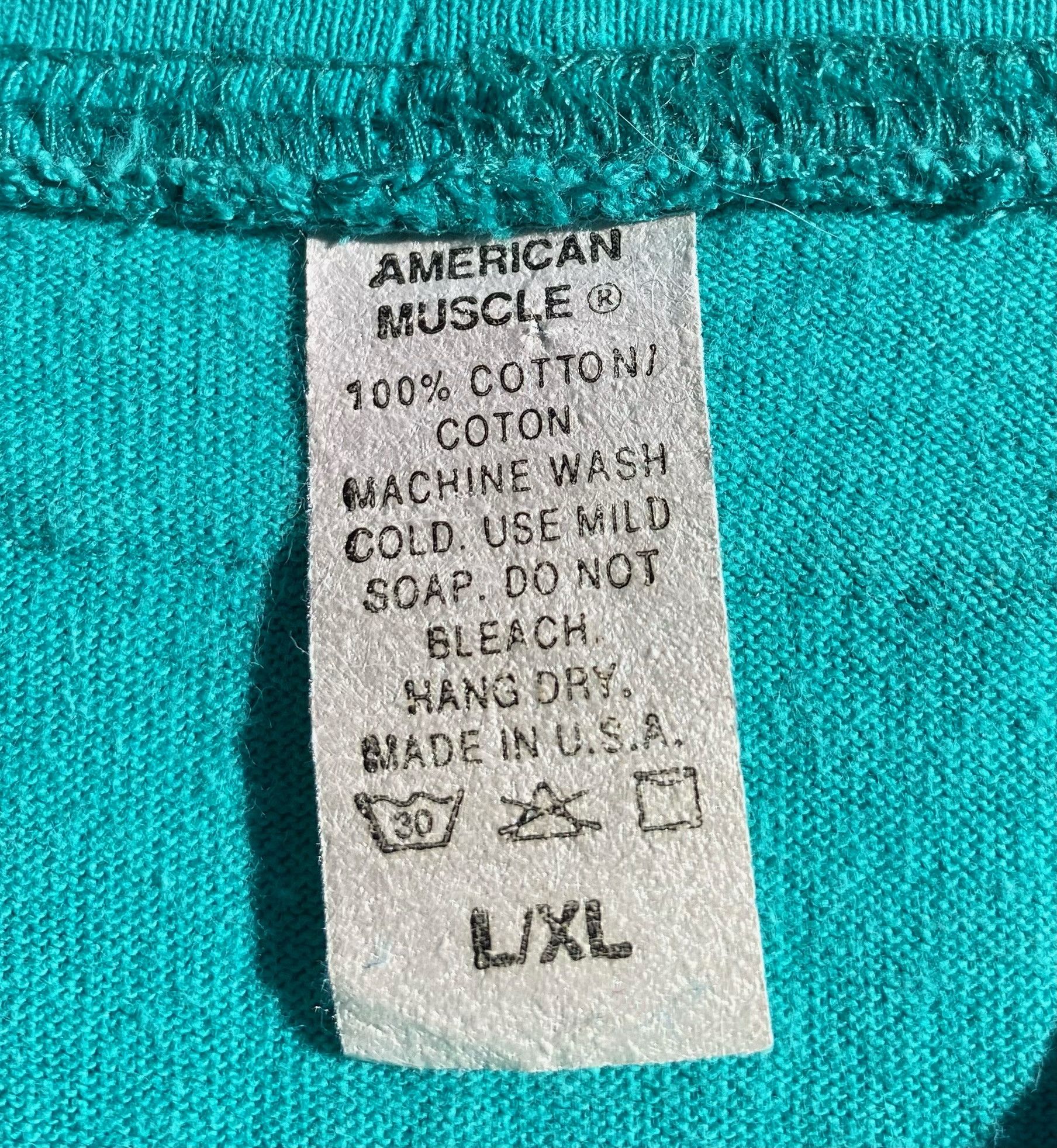 Vintage 80’s American Muscle Weightlifting Long Sleeve T-Shirt XL Size US XL / EU 56 / 4 - 2 Thumbnail