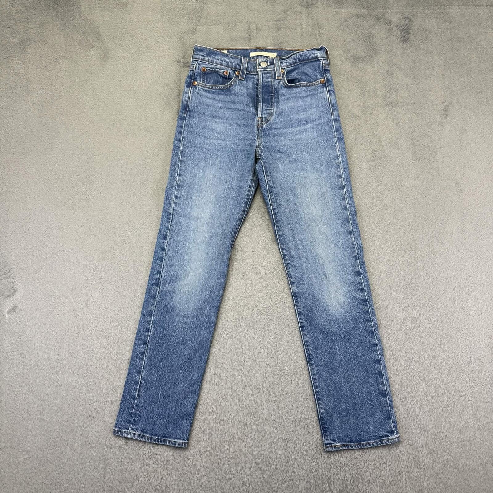 Levi's Levi's Oridinal Straight Leg Blue Denim Jeans Size US 26 / EU 42 - 1 Thumbnail