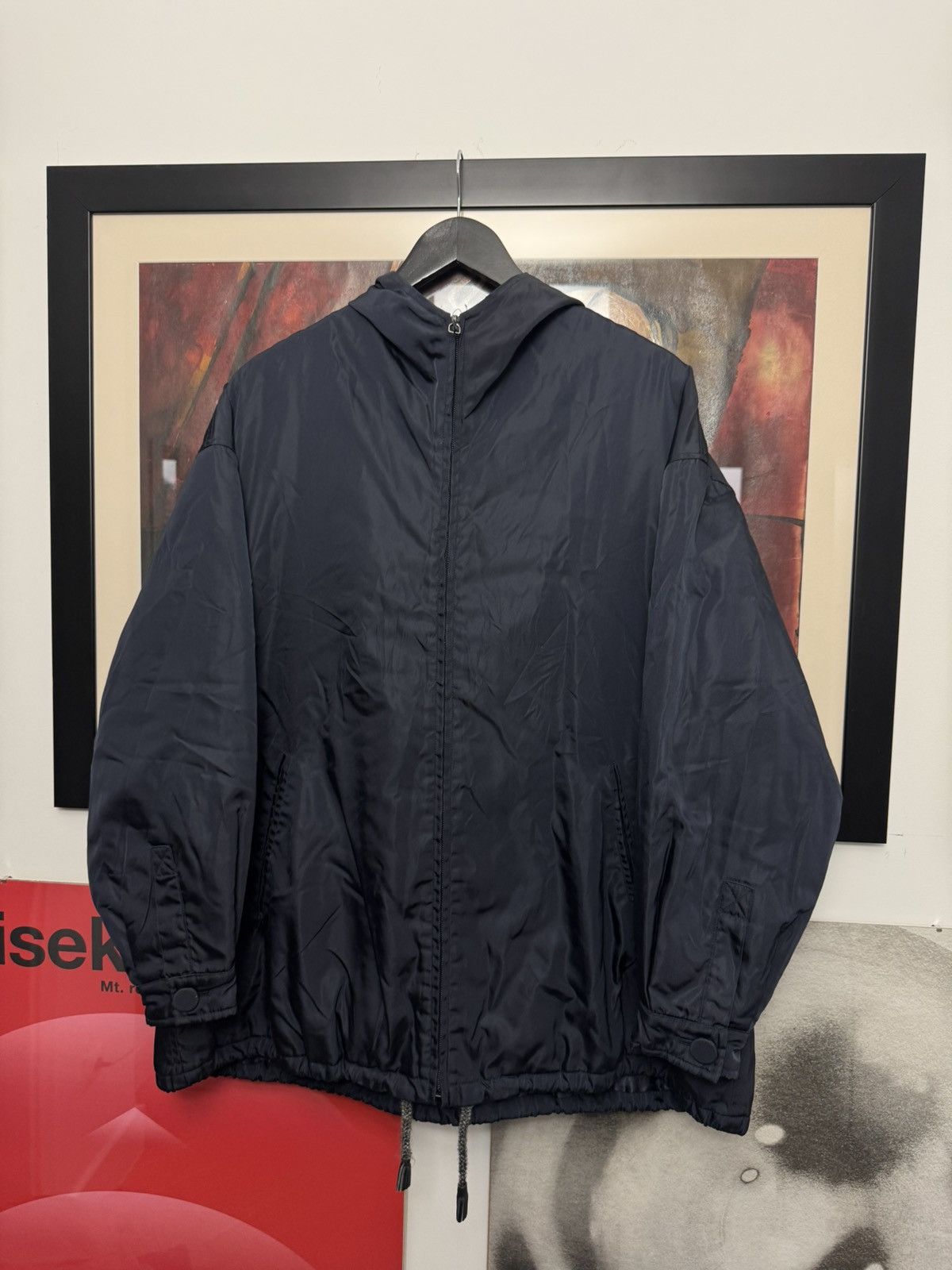 Prada Prada Vintage 90s Nylon Jacket Designer High Quality Rare Size US M / EU 48-50 / 2 - 2 Thumbnail