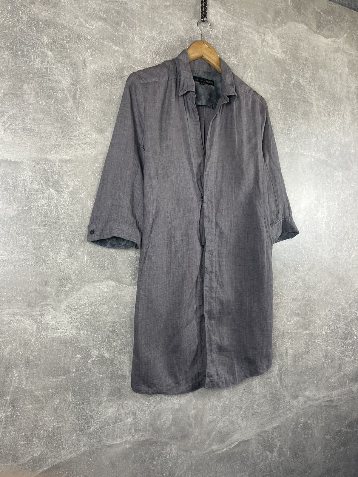 Schlussel Schlüssel Japan Long Shirt Jacket 00s Avant-Garde Minimalist Size US M / EU 48-50 / 2 - 3 Thumbnail