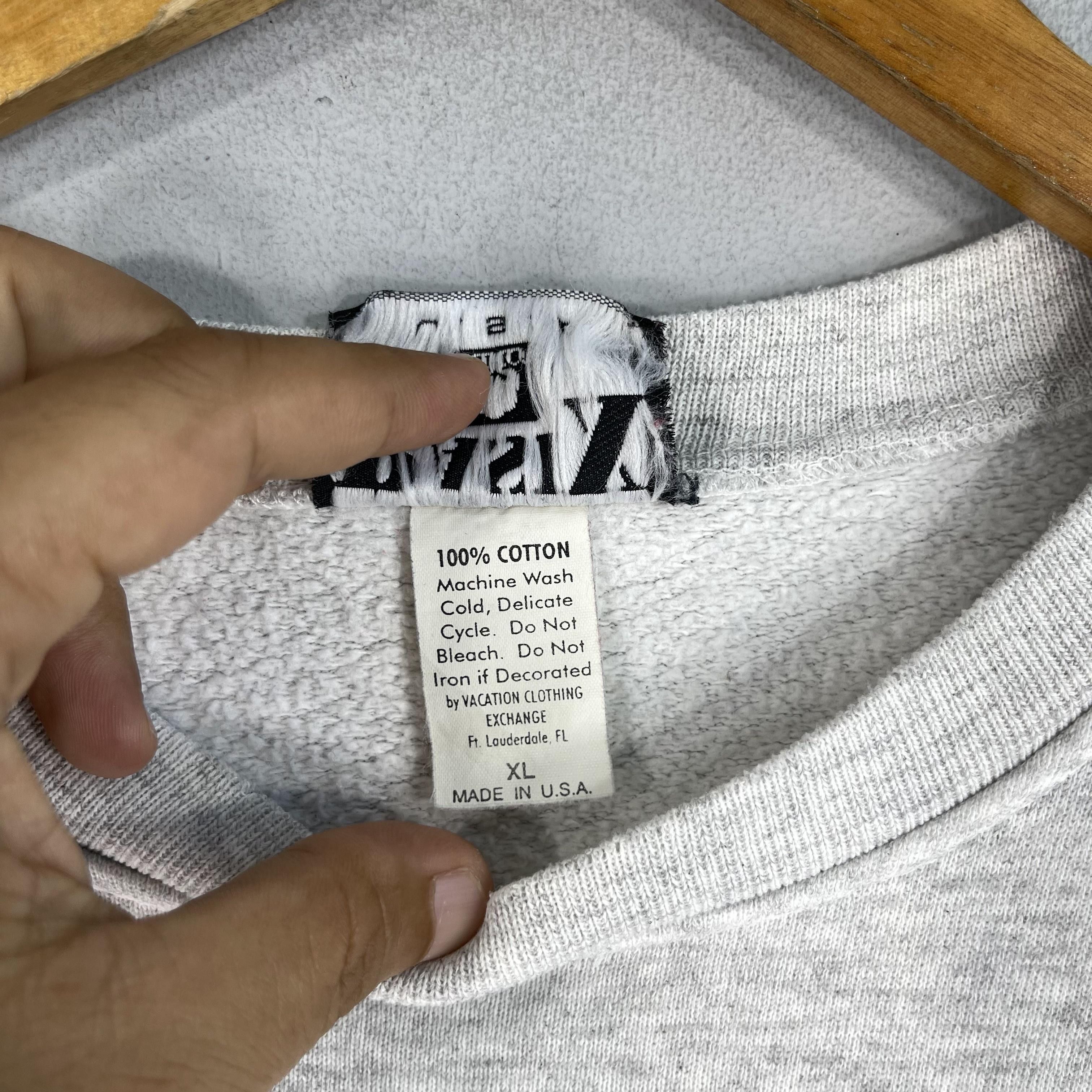 Vintage Vintage FLORIDA Spellout Embroidery Crewneck Sweatshirt Size US XL / EU 56 / 4 - 5 Thumbnail