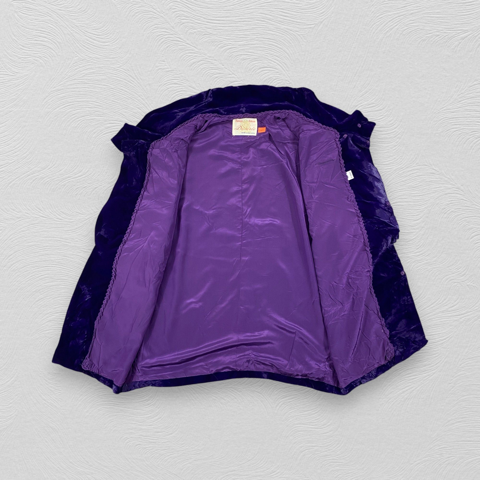 Yohji Yamamoto Vintage Germany Velvet Yohji Yamomoto Style Jkt Coat- J485 Size US M / EU 48-50 / 2 - 3 Thumbnail