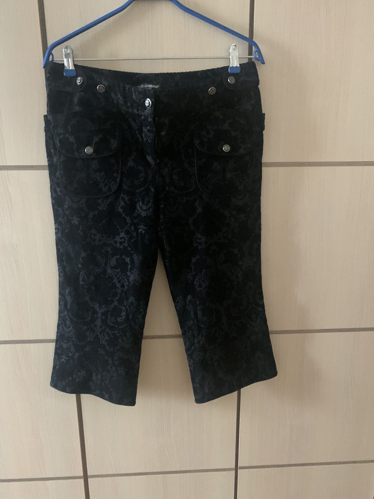 Dolce & Gabbana × Vintage Stylish breeches from Dolce&Gabbana Size 26" / US 2 / IT 38 - 2 Thumbnail