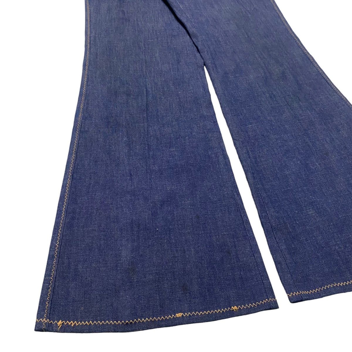 Sears Vintage 60s Sears Kings Road Denim Super Flare Jeans Size US 31 - 8 Thumbnail