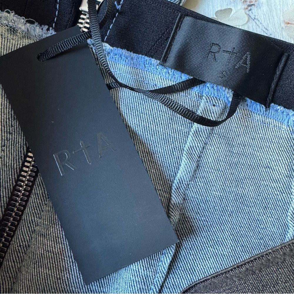 Rta NWT New RTA Lais Slim Leg Elastic Waist Bootcut Jeans Size Size 28" / US 6 / IT 42 - 5 Thumbnail