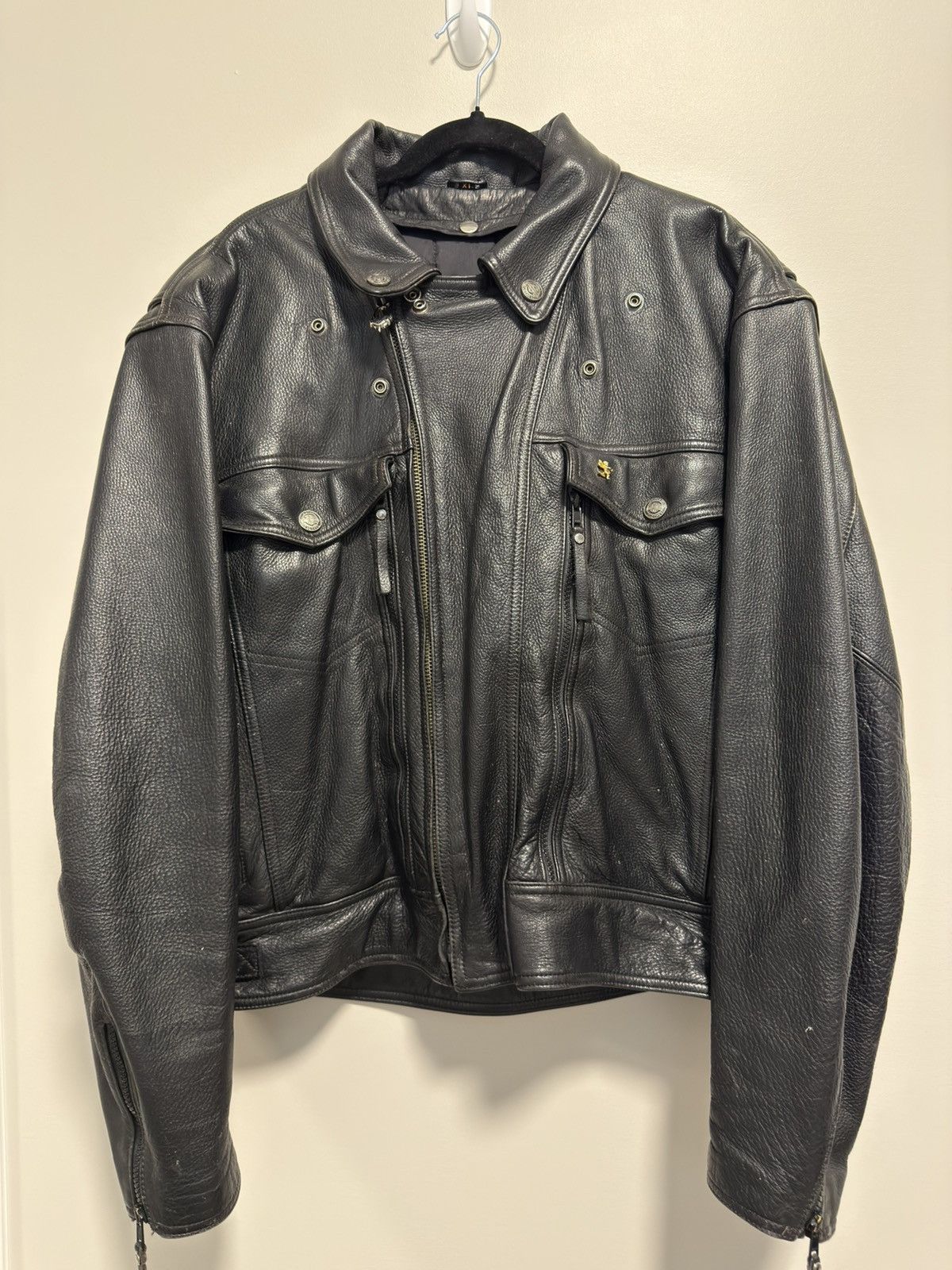 Harley Davidson Harley Davidson Black Leather Jacket "Nevada" with Liner XL Size US XL / EU 56 / 4 - 1 Thumbnail