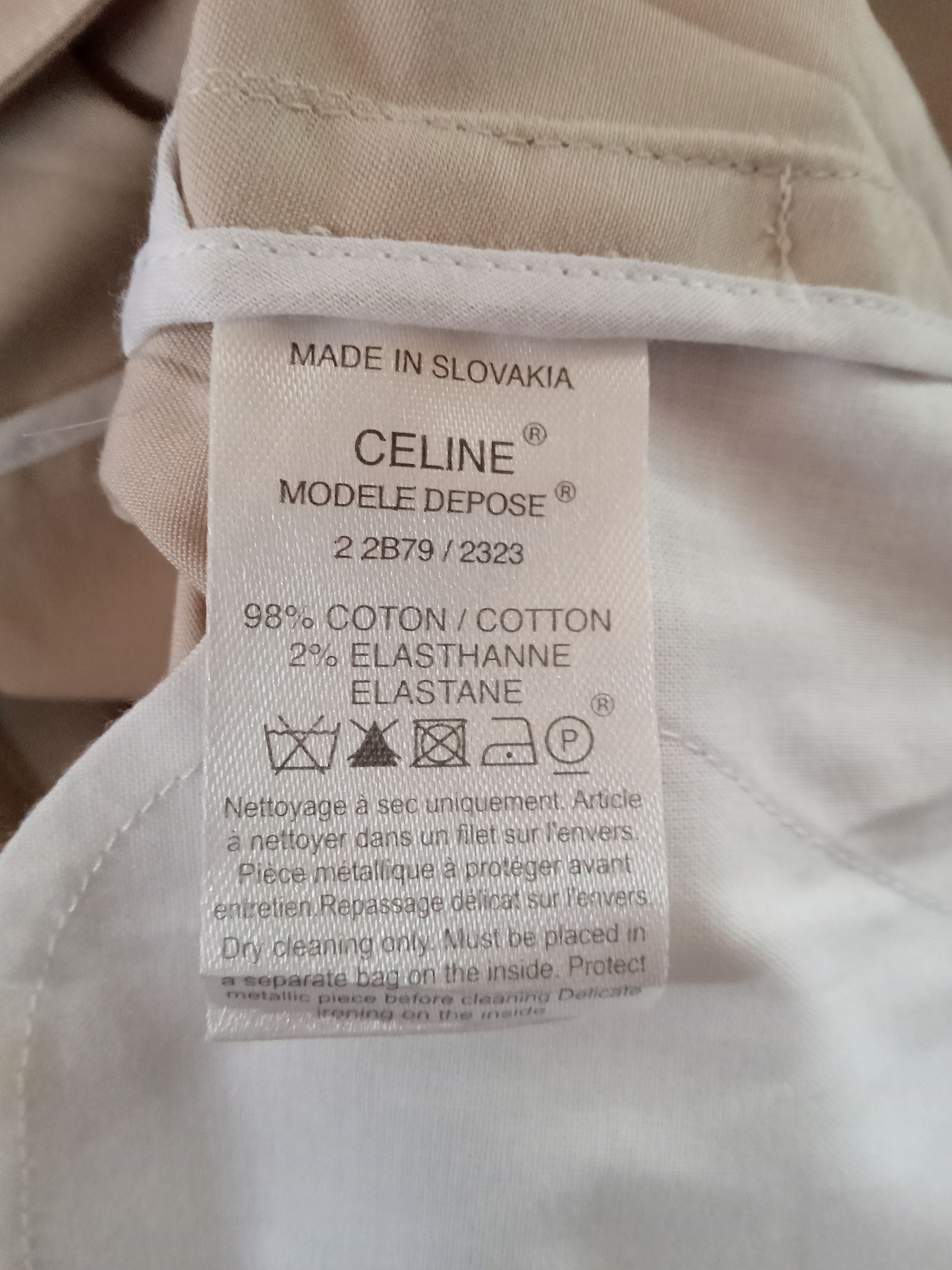 Celine Celine Skirt Size 33" - 5 Thumbnail