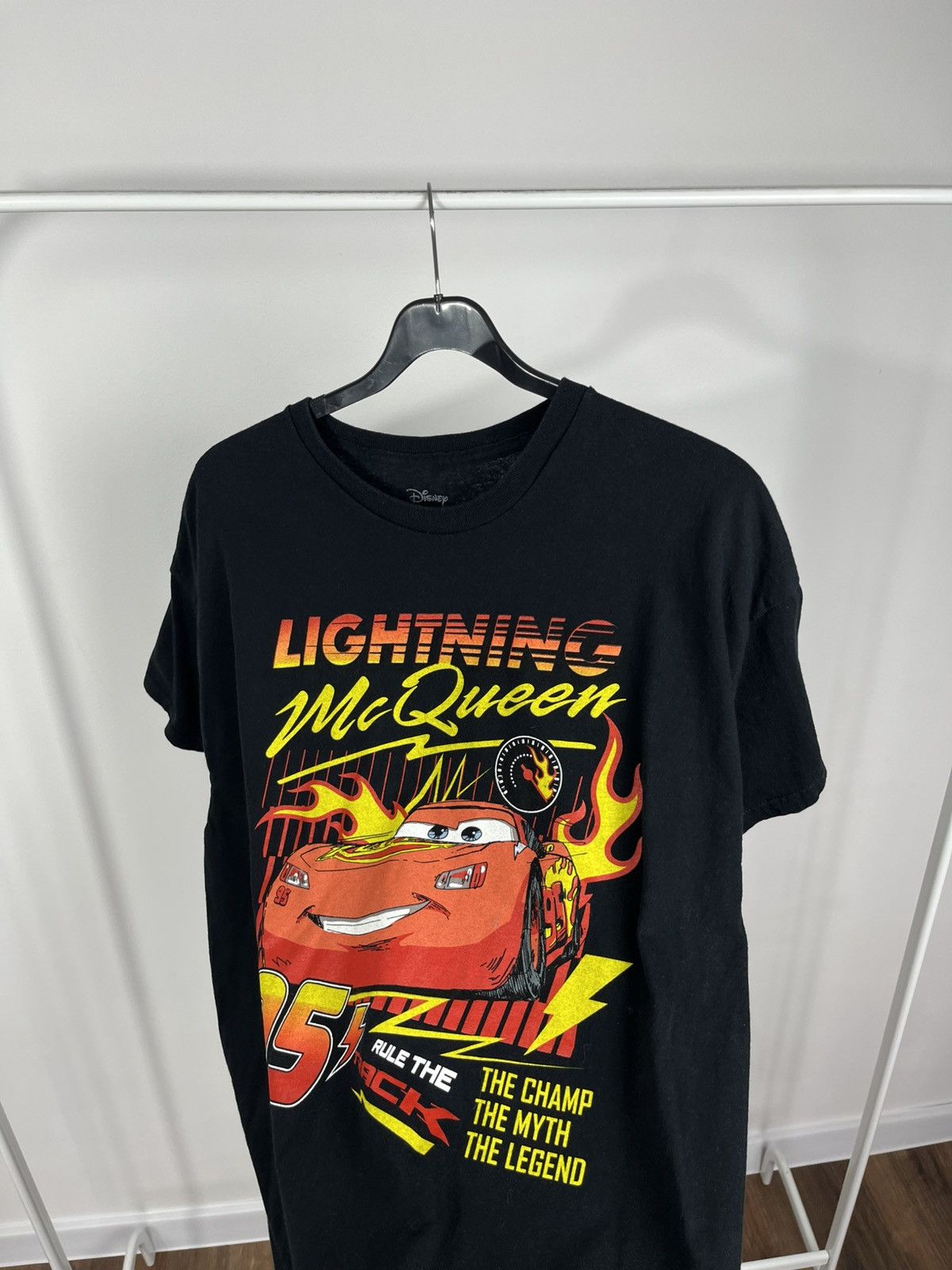Disney Disney Pixar Cars Lightning McQueen Graphic T Shirt Size M Size US M / EU 48-50 / 2 - 7 Thumbnail