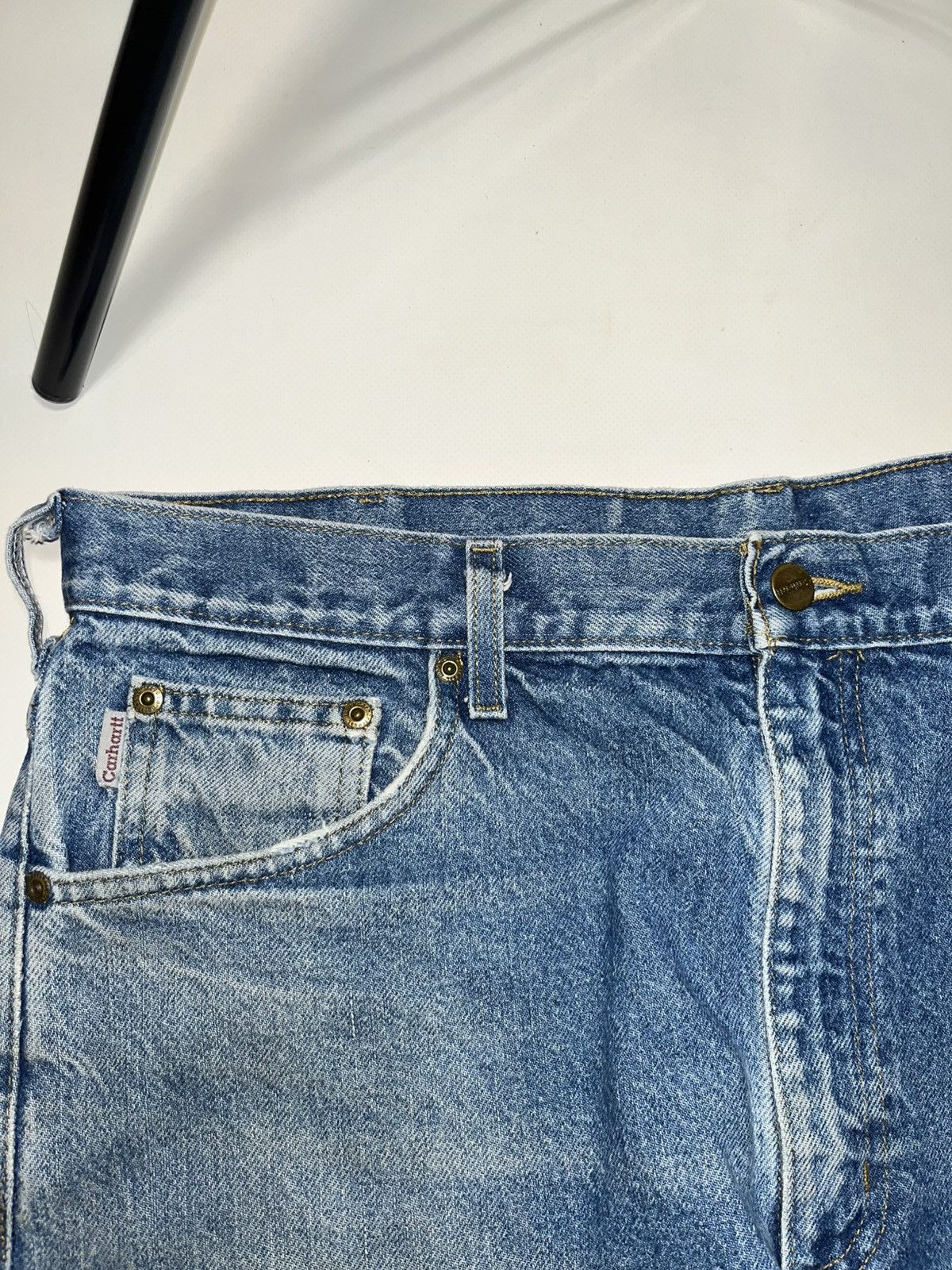 Carhartt Vintage 90’s Carhartt blue jeans Size US 34 / EU 50 - 7 Thumbnail