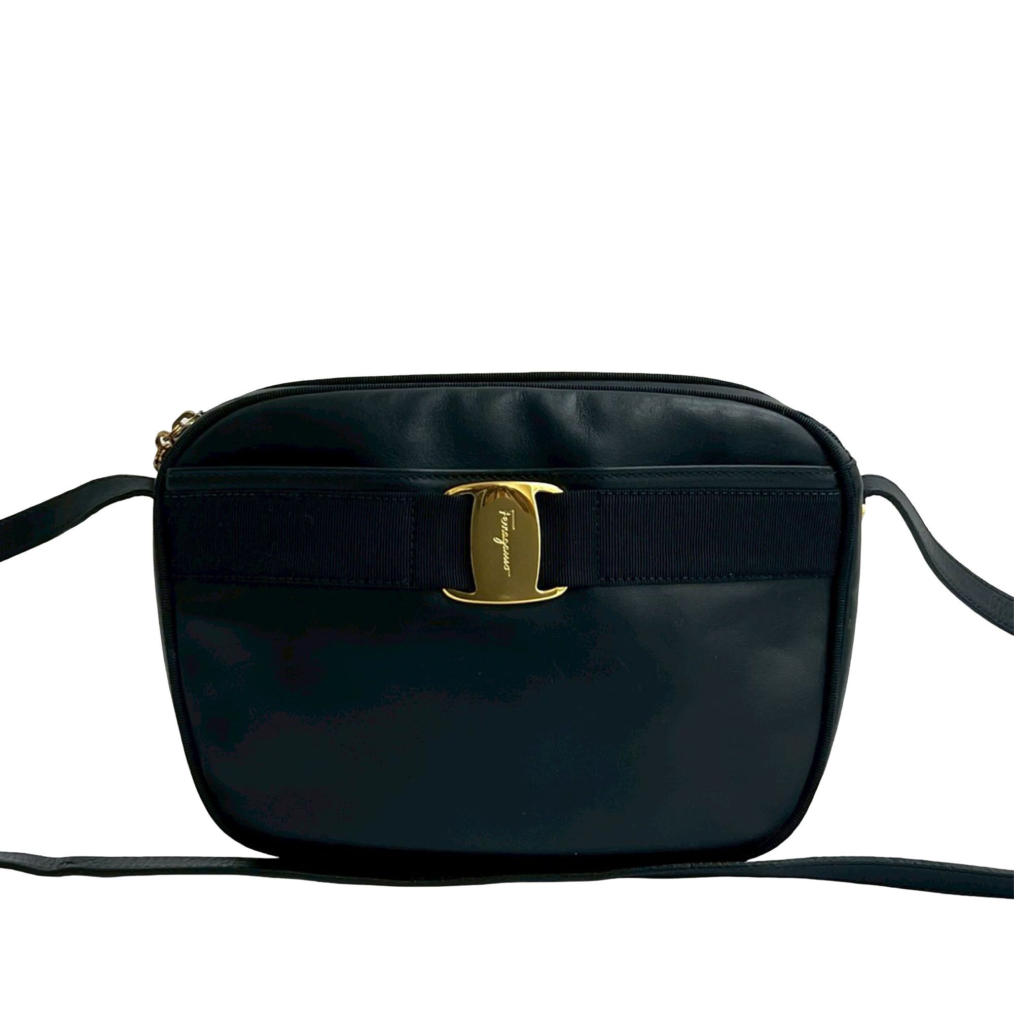 Salvatore Ferragamo Salvatore Ferragamo Calfskin Vara Crossbody Size ONE SIZE - 1 Thumbnail