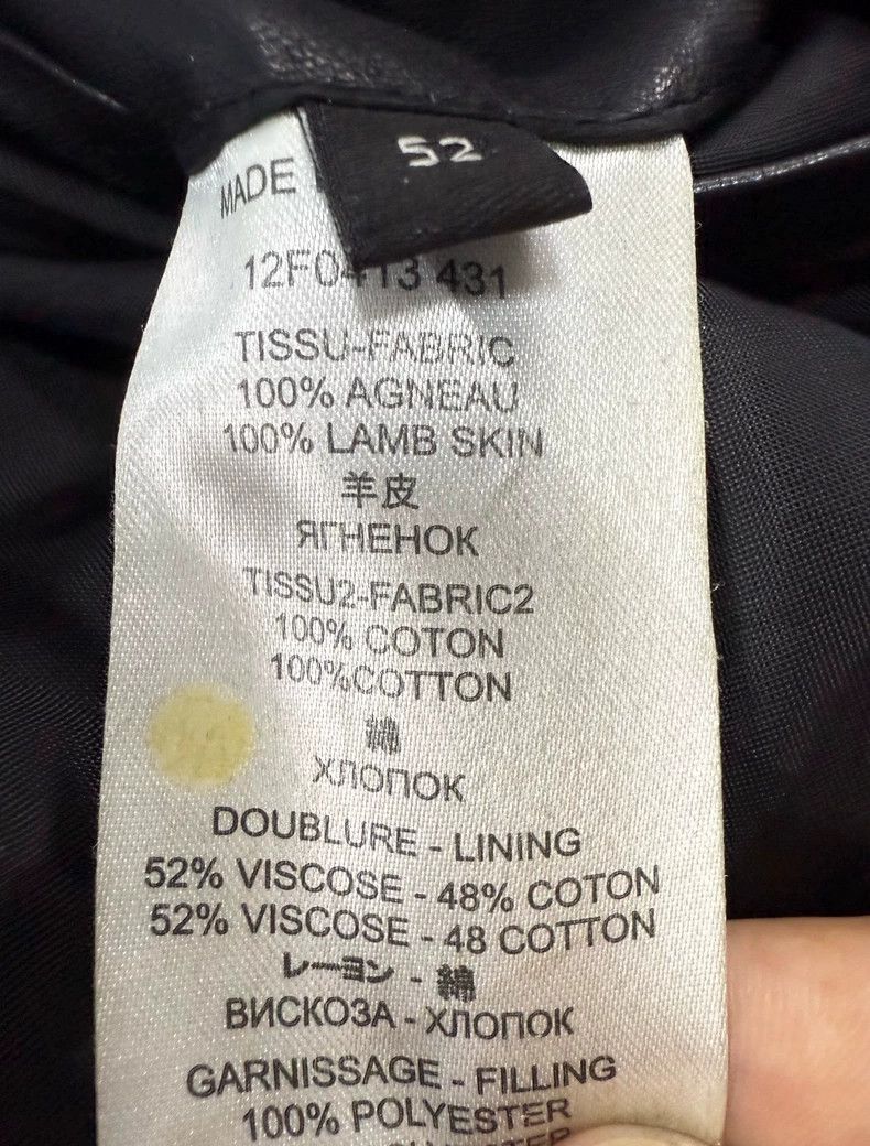 Givenchy Givenchy Men's sheepskin and space cotton hooded real leat Size US XXL / EU 58 / 5 - 6 Thumbnail