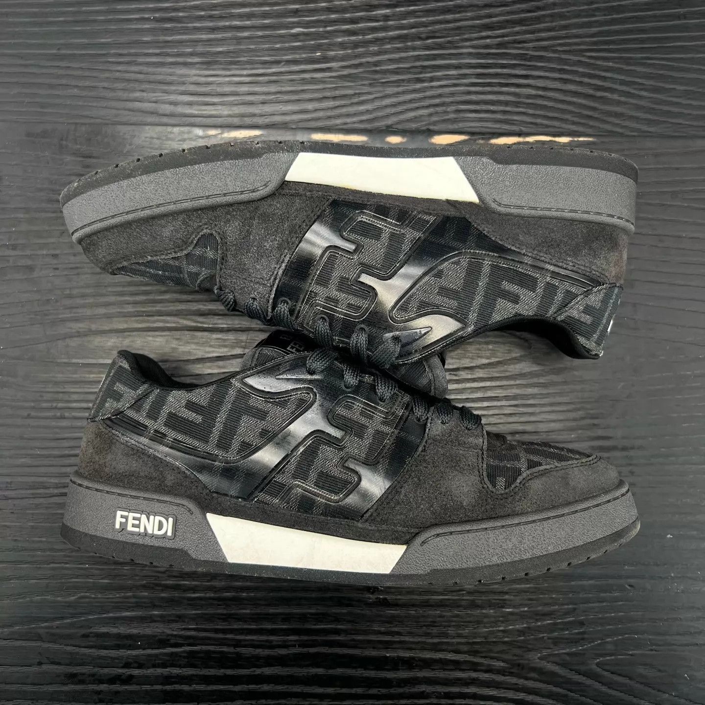 Fendi Fendi Match Black 7.5 (New, OG Box) Size US 7.5 / EU 40-41 - 3 Thumbnail