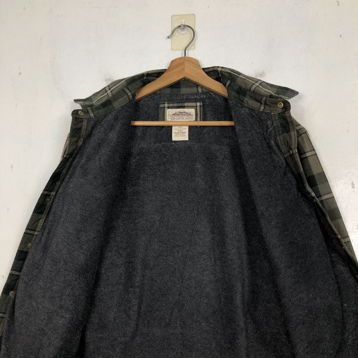 Japanese Brand Vintage Chore Jacket Plaid Blanket Katahdin Iron Work Tartan Size US M / EU 48-50 / 2 - 16 Thumbnail