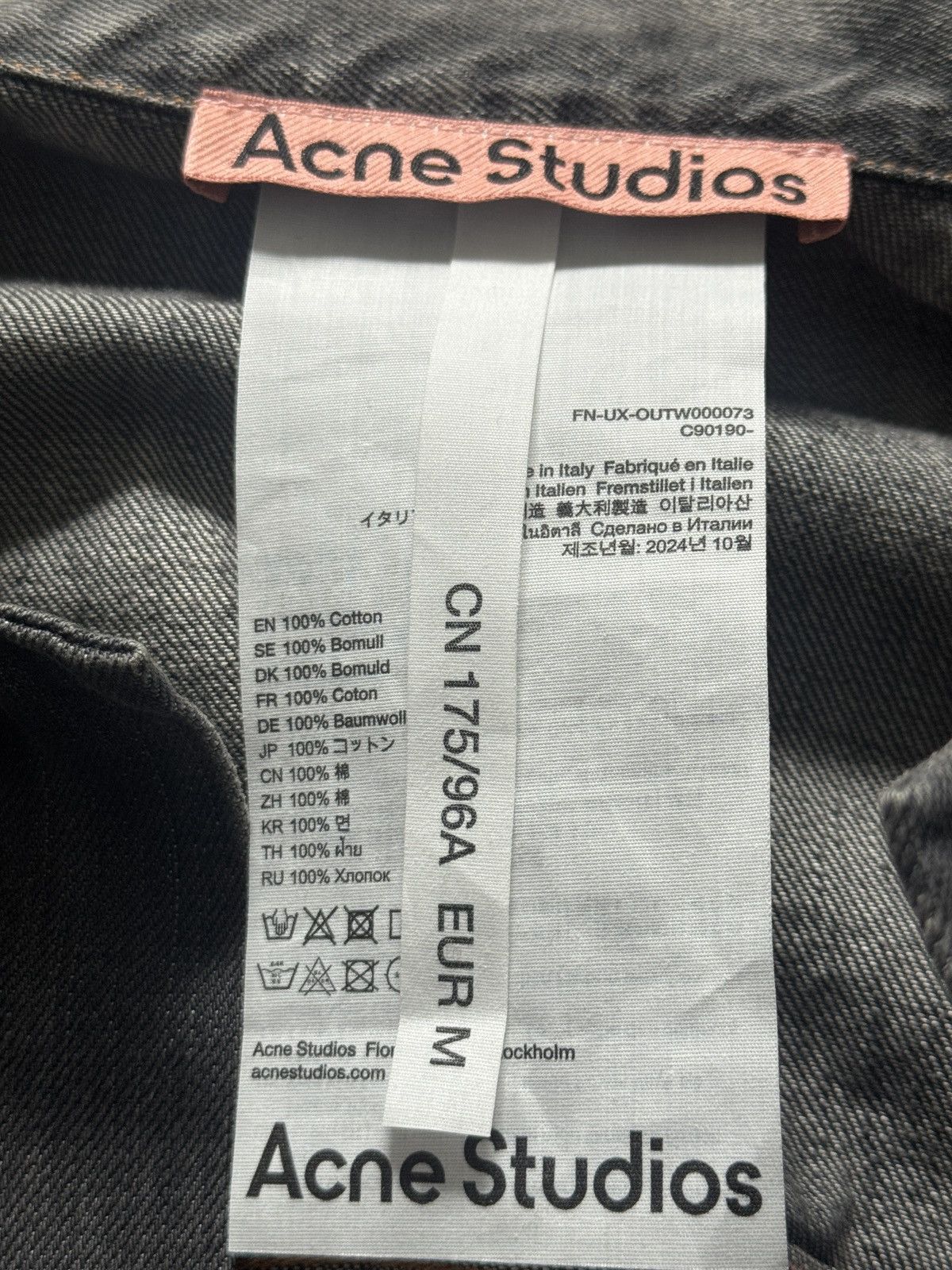 Acne Studios Acne Studios Denim Jacket Trafalgar Size US M / EU 48-50 / 2 - 2 Thumbnail