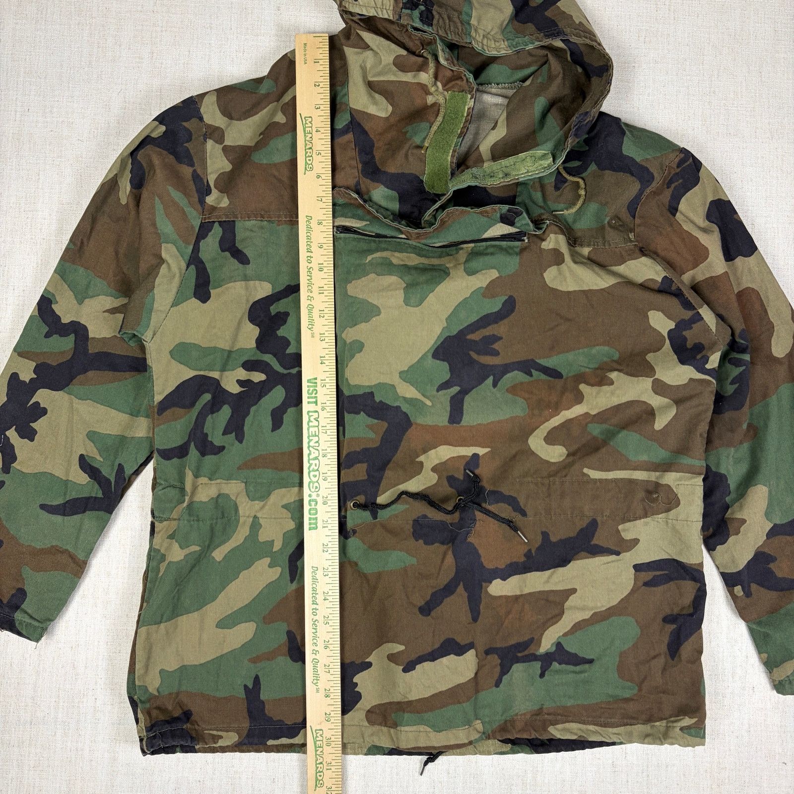 Other Vintage Military Pullover Parka Army Camo Medium Jacket Size US M / EU 48-50 / 2 - 10 Thumbnail