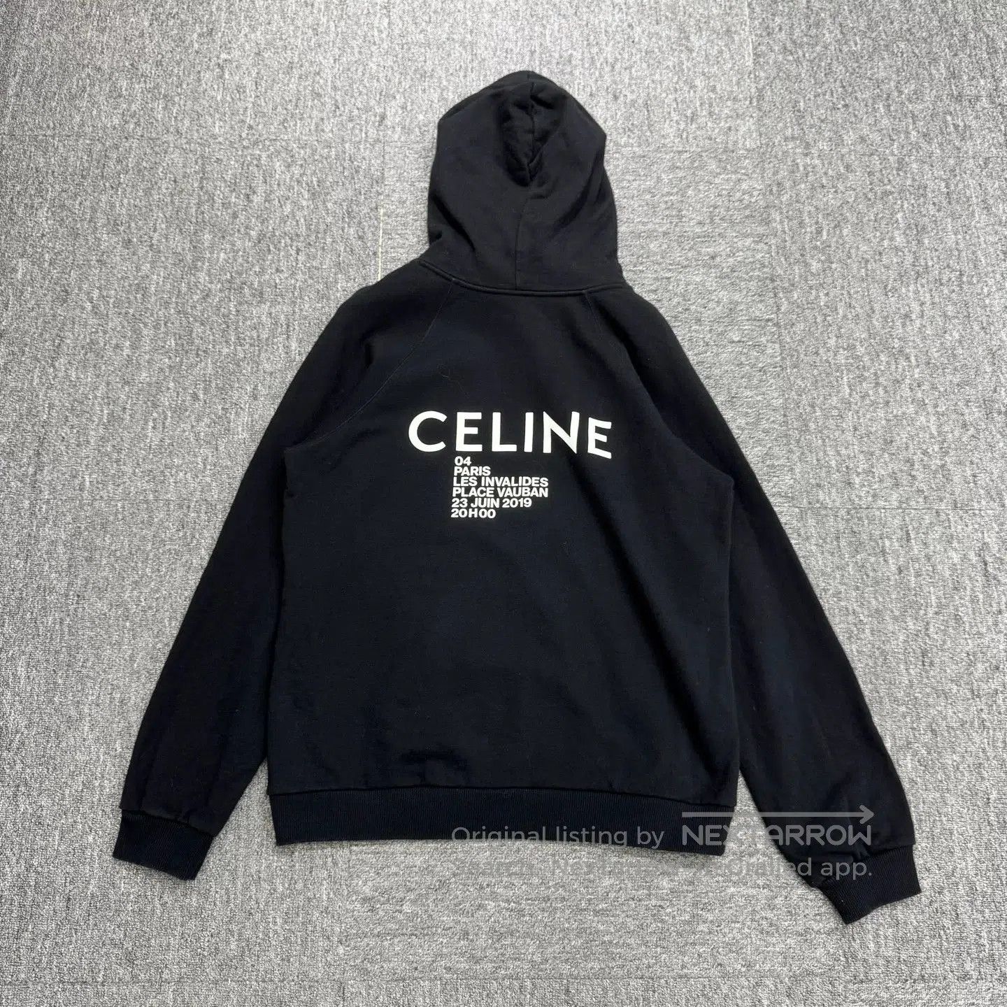 Celine Celine Logo Print Hoodie. Size US L / EU 52-54 / 3 - 5 Thumbnail