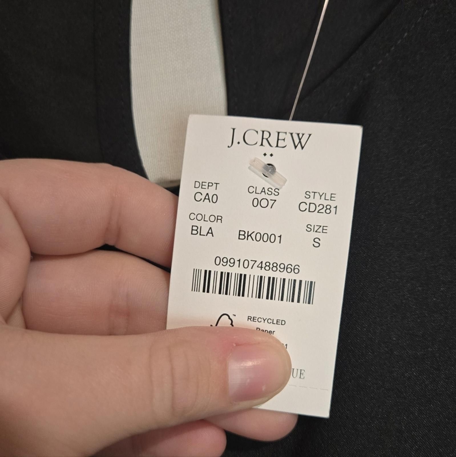 J.Crew J Crew Short-sleeve crepe top- S Size S / US 4 / IT 40 - 3 Thumbnail