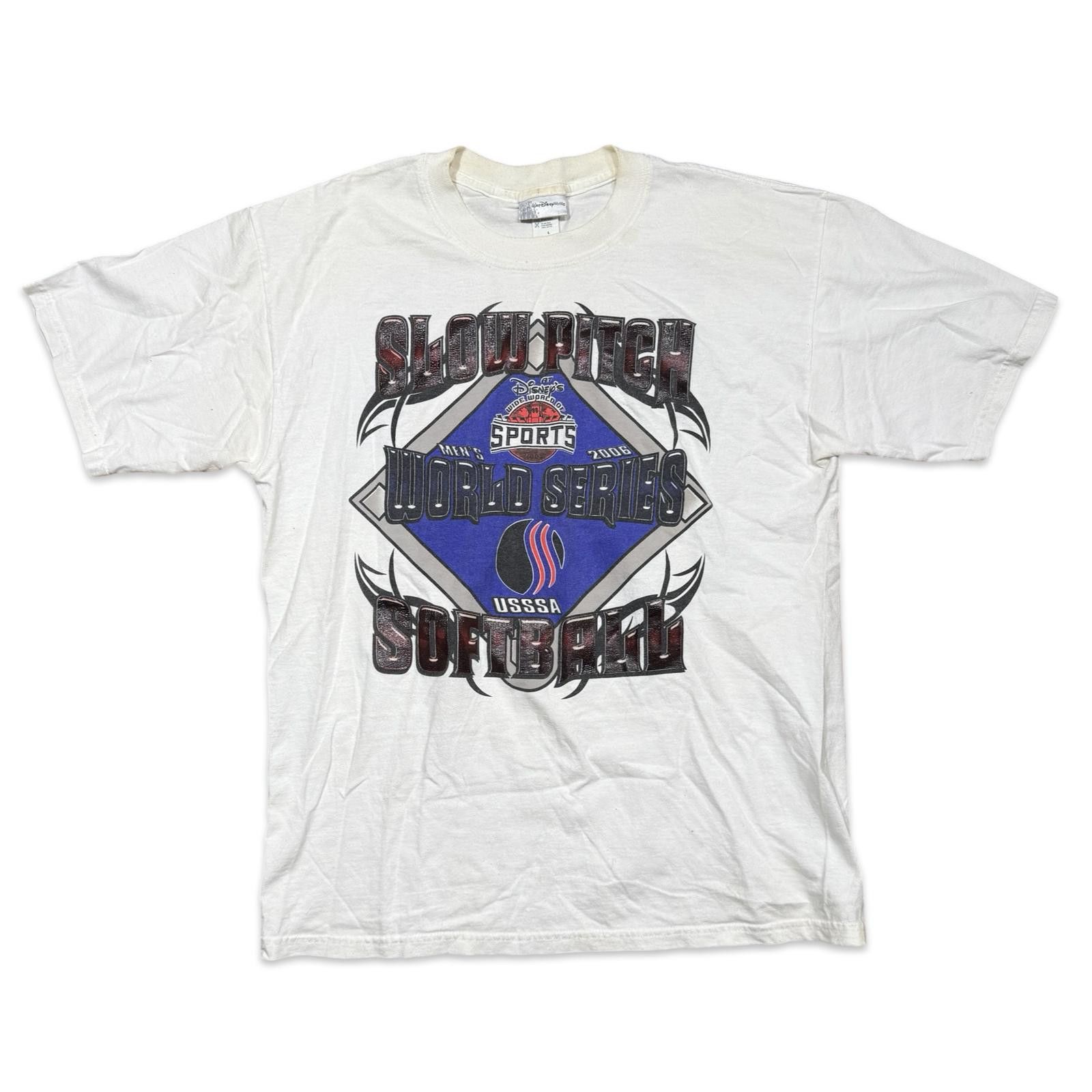 Disney Disney World Slow Pitch Softball World Series USSSA T-Shirt Size US L / EU 52-54 / 3 - 1 Thumbnail
