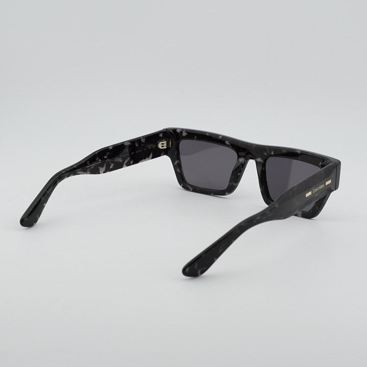 Calvin Klein Calvin Klein CK25510S 223 Unisex Sunglasses Grey Rectangle Size ONE SIZE - 5 Thumbnail