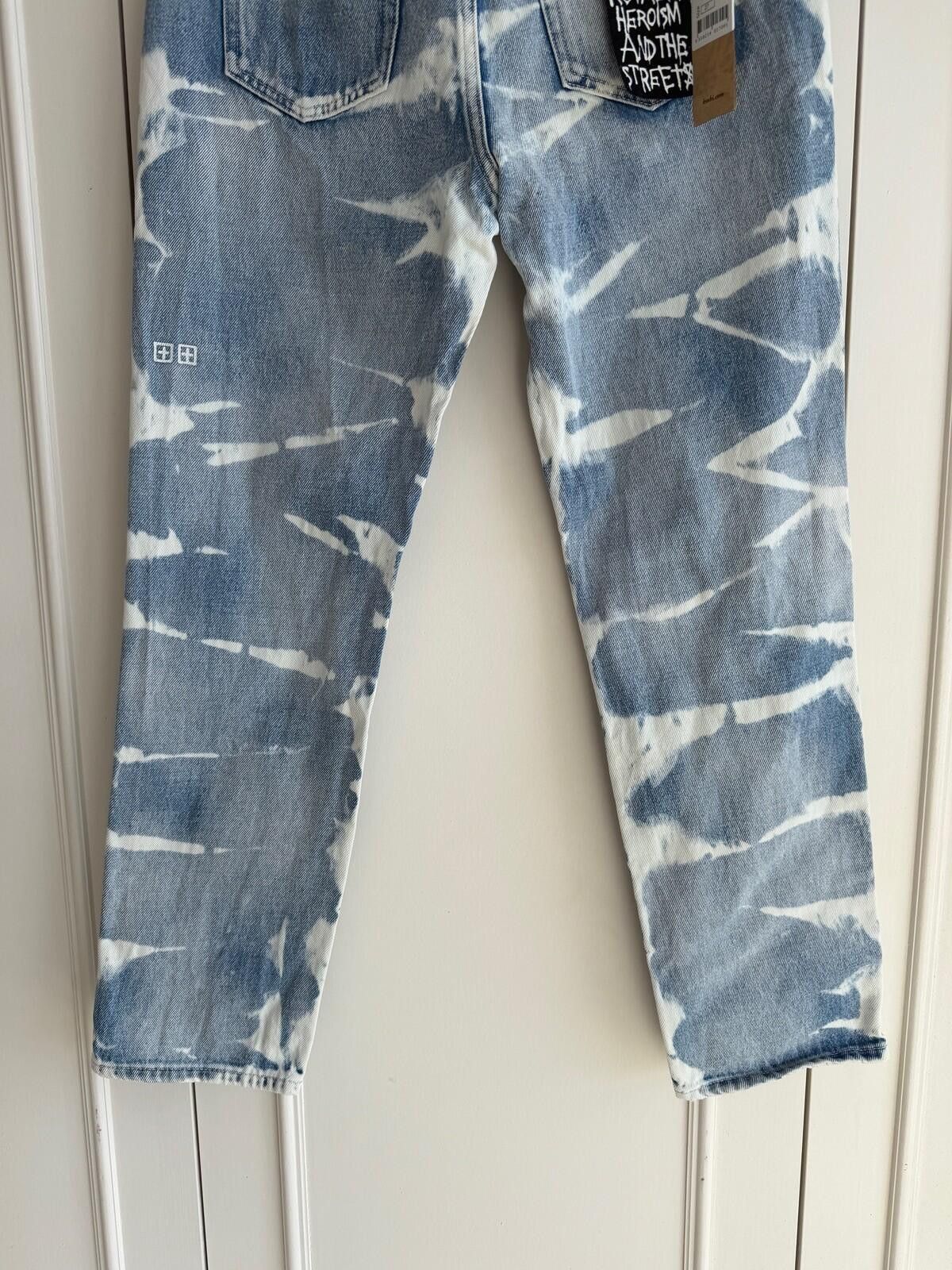 Ksubi new ksubi womens denim jeans nine o motley blue 27 9 s Size 27" / US 4 / IT 40 - 8 Thumbnail
