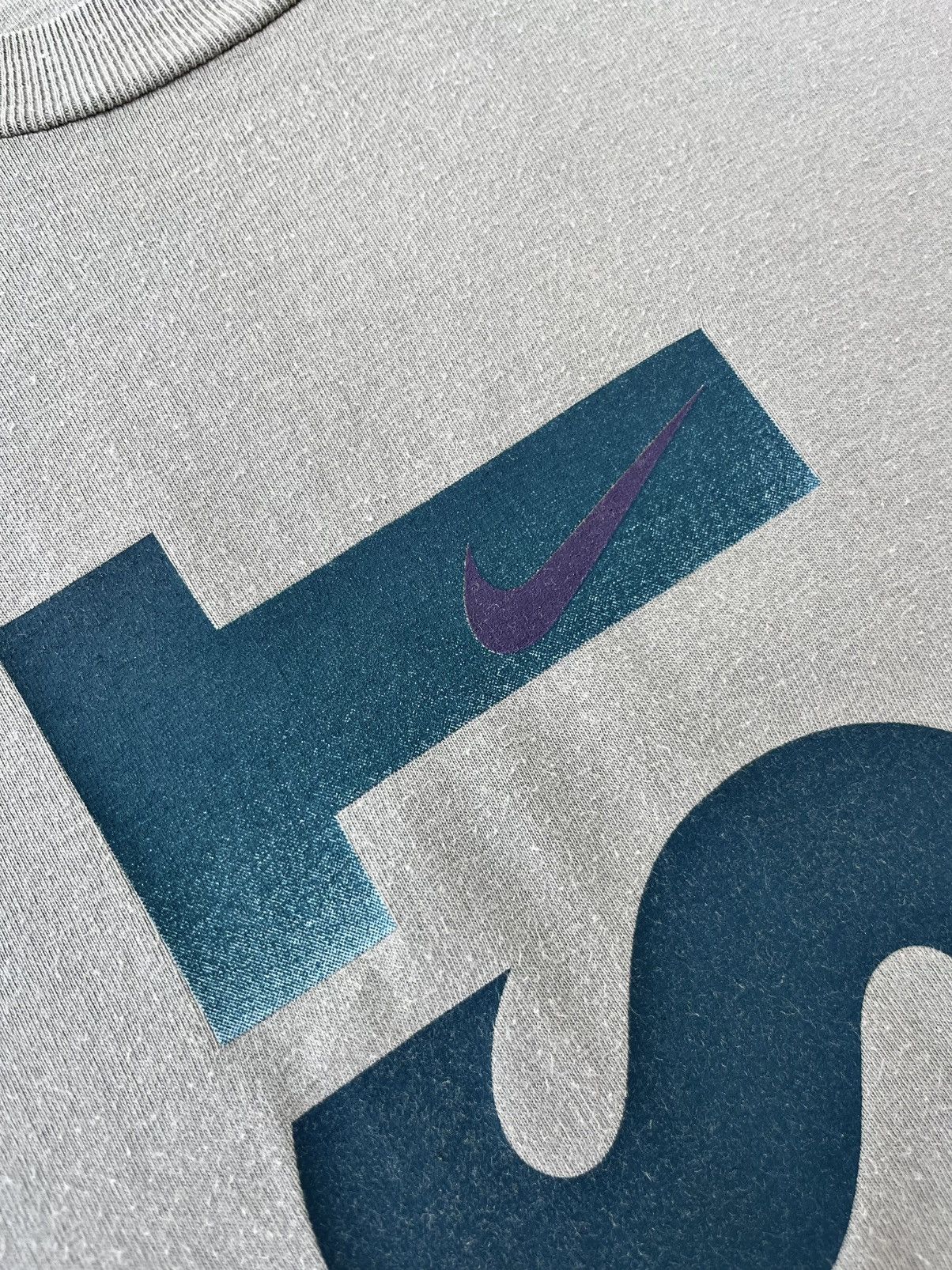 Nike Vintage Nike T-Shirt Oversized Big Logo Just Do It 90s Y2K Size US L / EU 52-54 / 3 - 8 Thumbnail