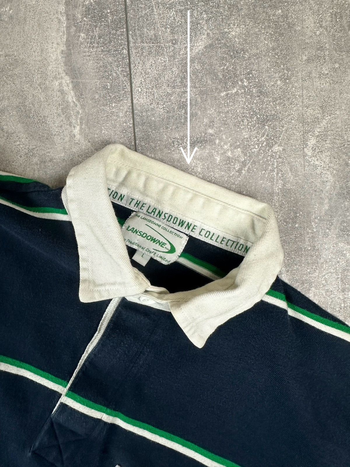 Other Lansdowne Ireland Vintage Rugby Long Sleeve Jersey Size US L / EU 52-54 / 3 - 5 Thumbnail