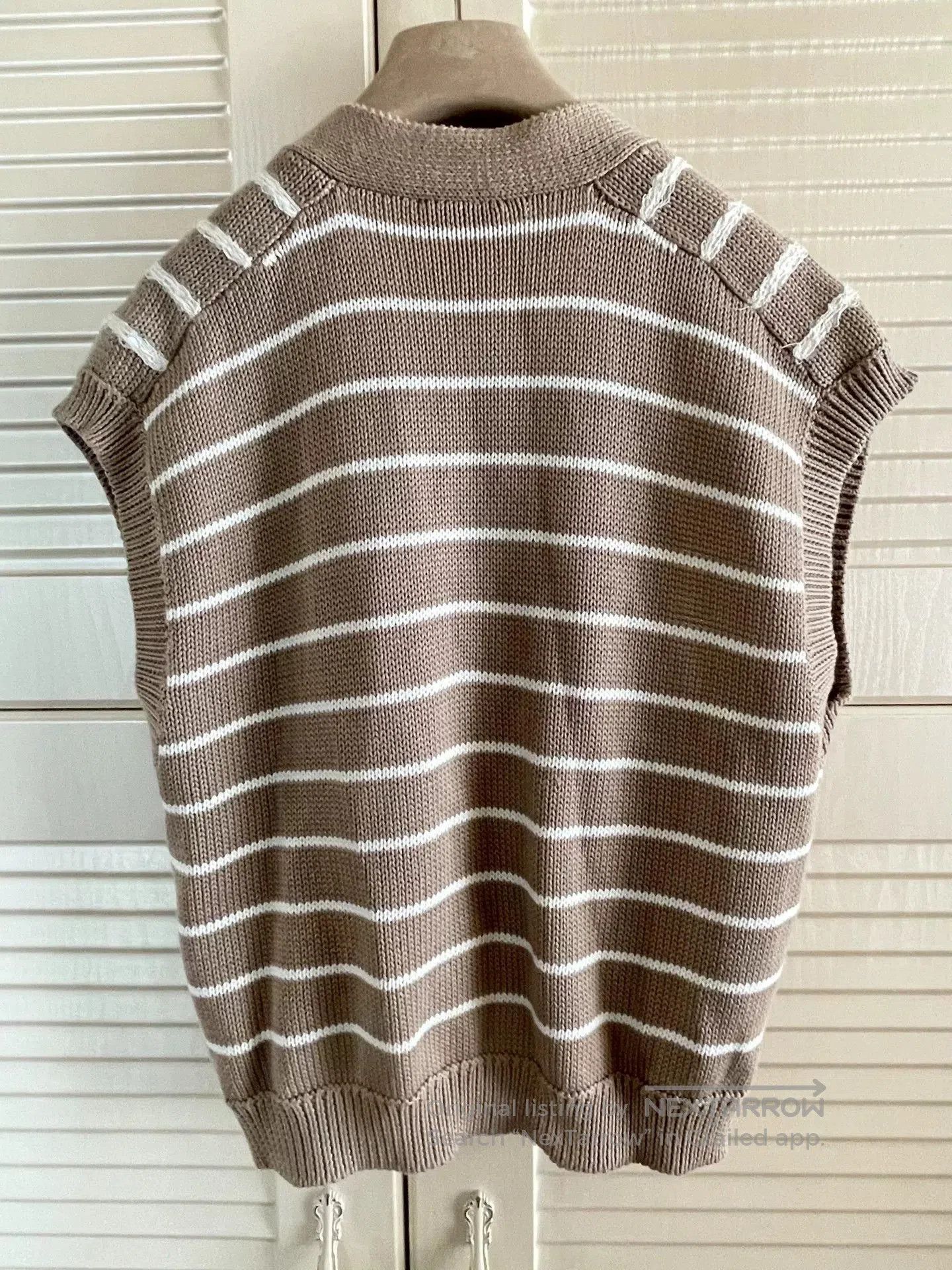 Brunello Cucinelli Brunello Cucinelli Striped Beaded Vest. Size US M / EU 48-50 / 2 - 2 Thumbnail