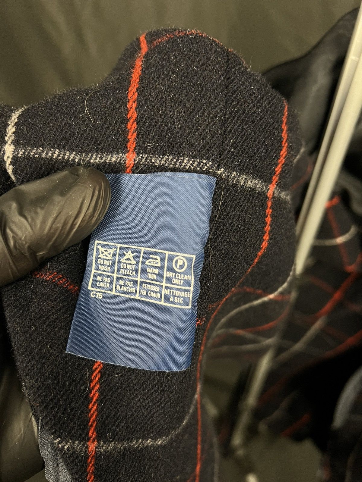 Burberry × Vintage Burberrys wool inner lining for trenchcoat Size US L / EU 52-54 / 3 - 5 Thumbnail
