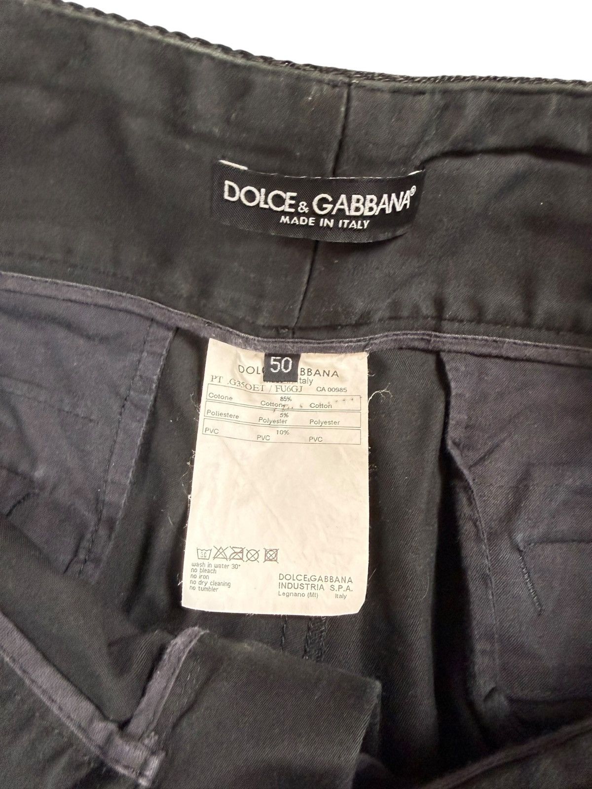 Dolce & Gabbana D&G BLACK UTILITY MULTIPOCKET SHORTS Size US 32 / EU 48 - 4 Thumbnail