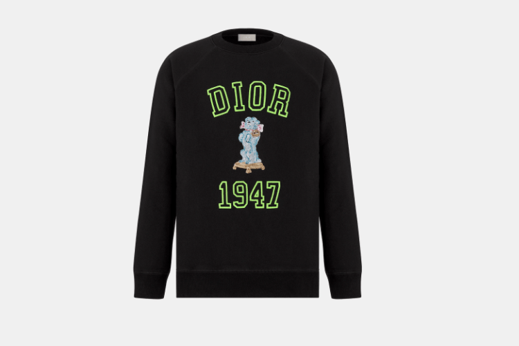 o1w1db10525 483J63 Relaxed-Fit Bobby Sweatshirt in Black