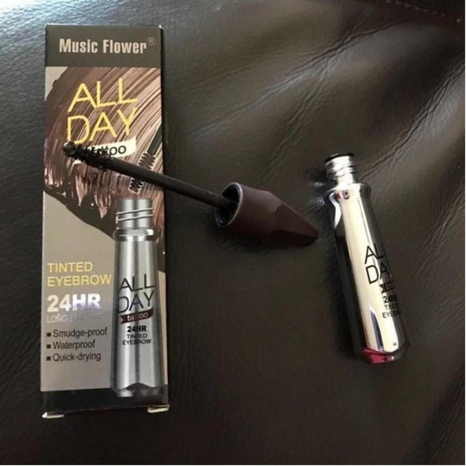 Other Music Flower All Day Tattoo Tinted Eyebrow Gel 24HR Long-Act Size ONE SIZE - 2 Thumbnail