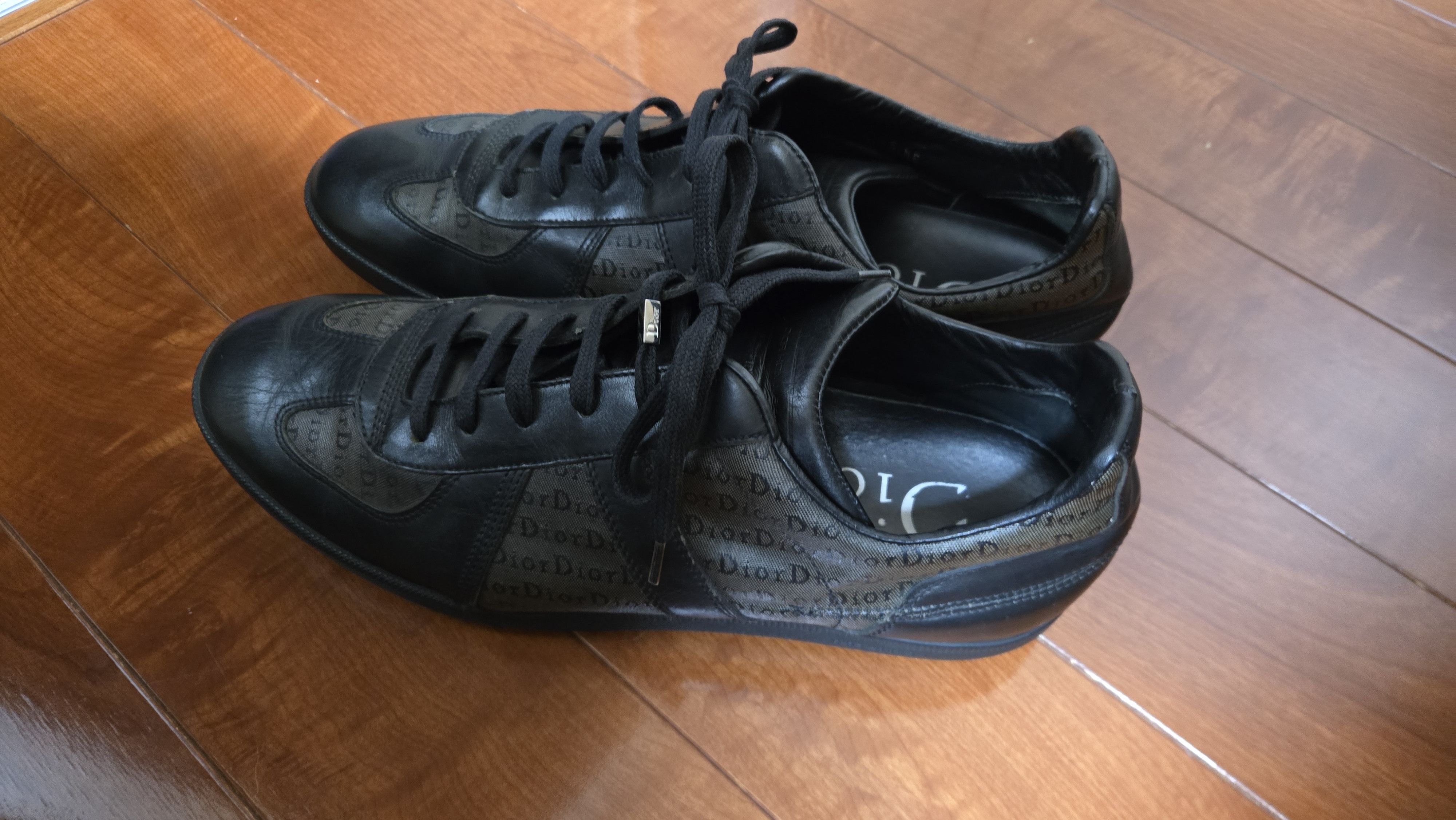 Dior Dior Homme 04SS "Strip" Hedi Slimane B01 Monogram Sneakers Size US 9.5 / EU 42-43 - 3 Thumbnail