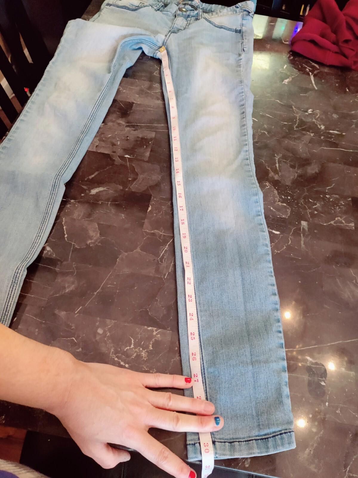 Free People Free People men's Jeans 27 Skinny Jean Mid Rise Light Blue R Size 27" / US 4 / IT 40 - 12 Thumbnail
