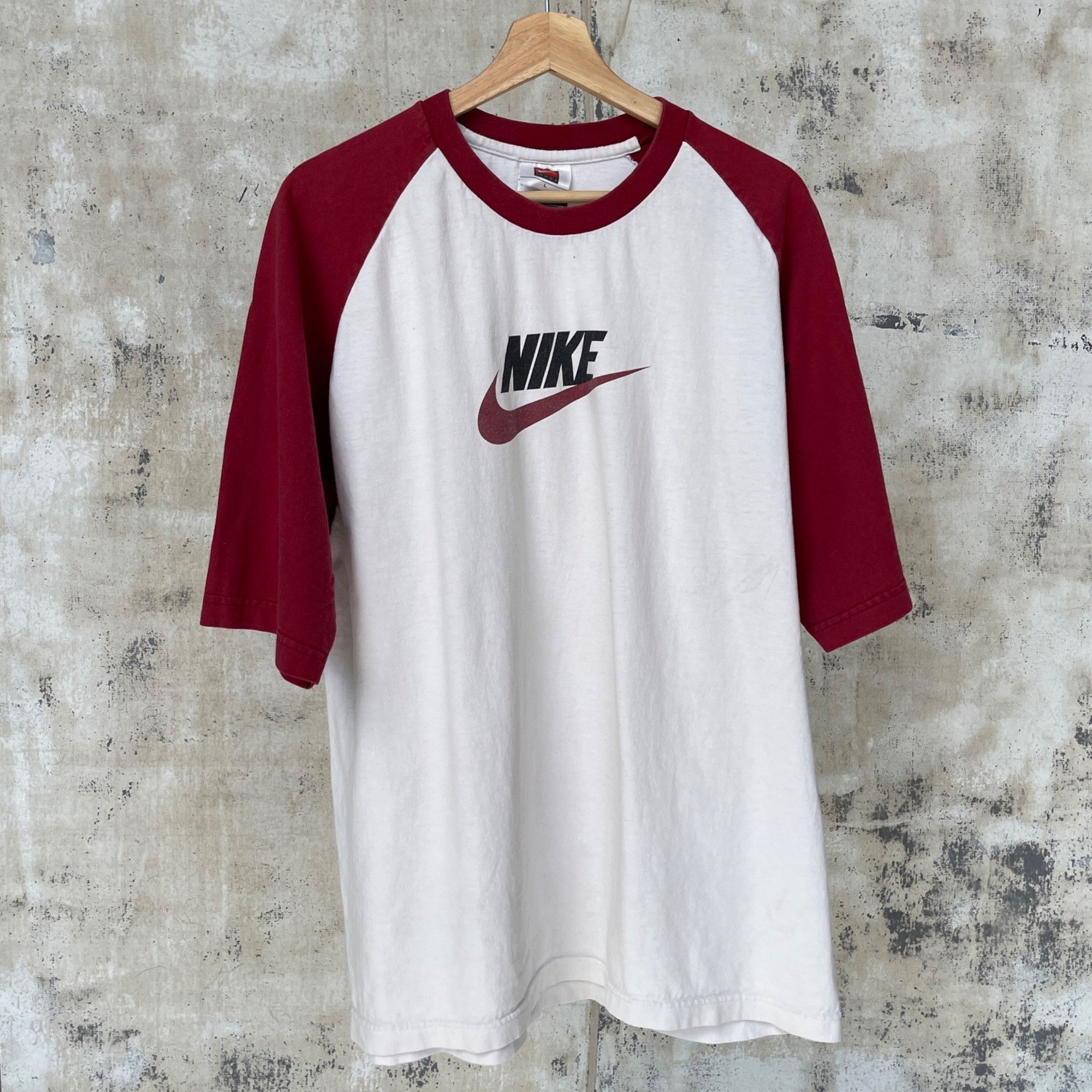 Nike × Vintage Y2K Nike Raglan T-shirt | Grailed