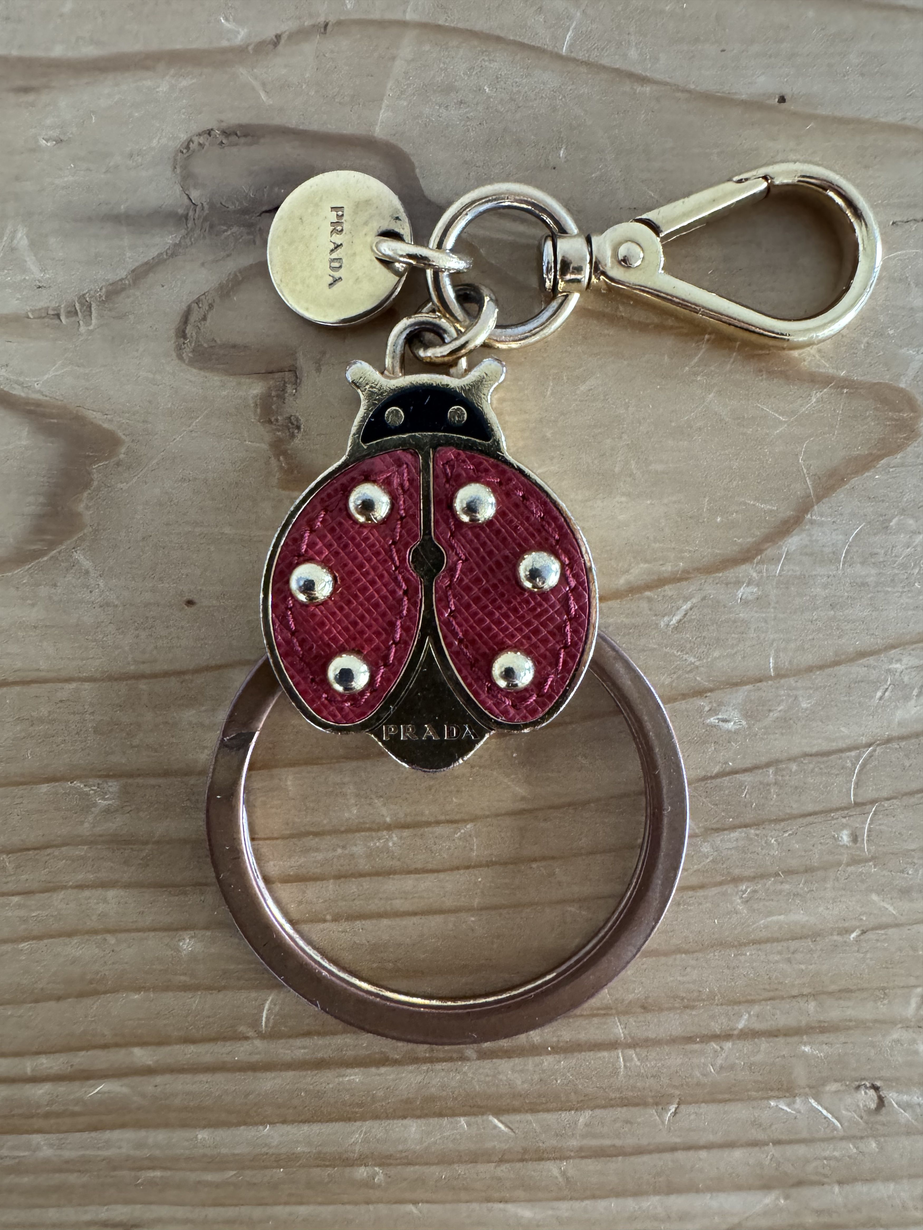 Prada Ladybug Bag Charm Keychain Size ONE SIZE - 1 Thumbnail