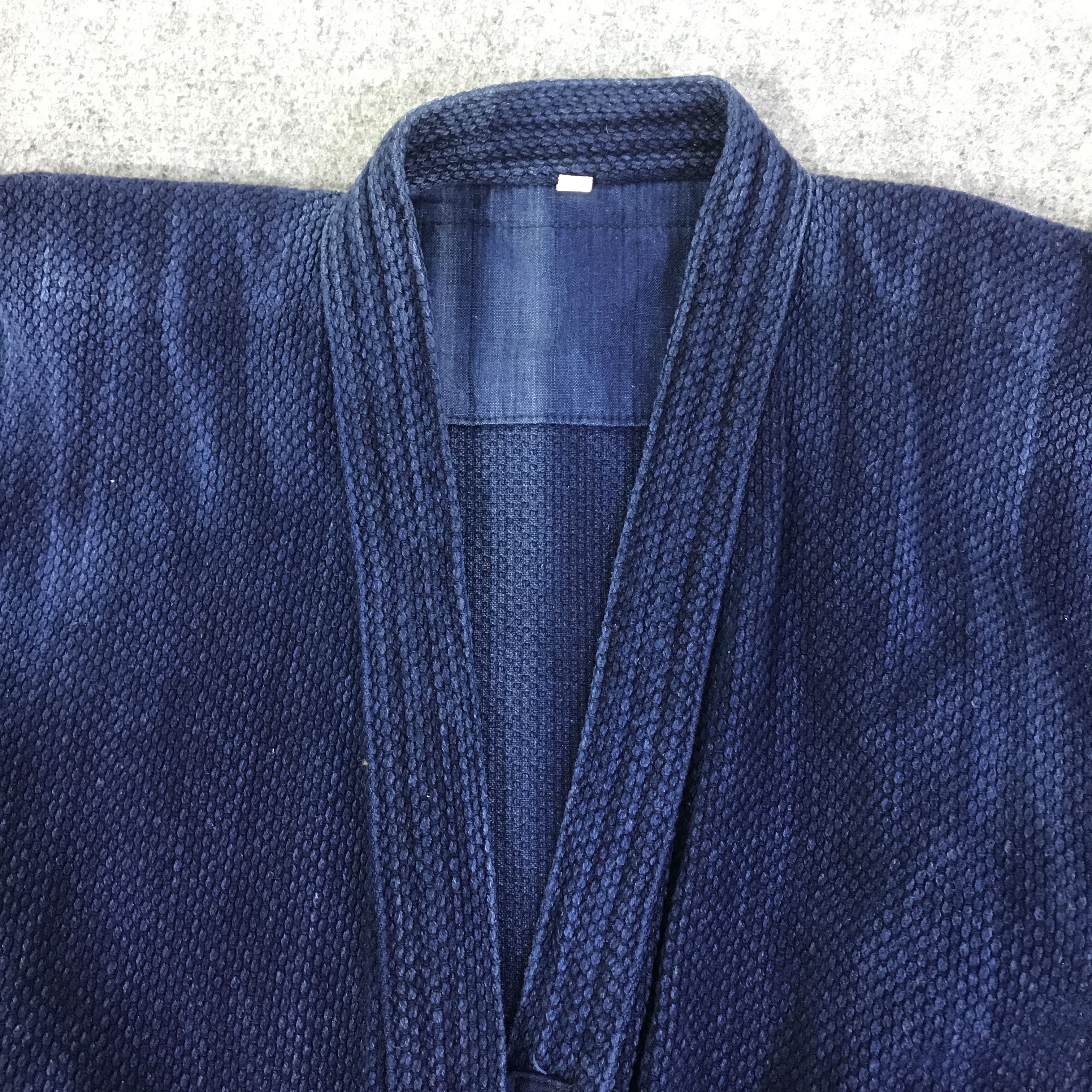 Japanese Brand JAPANESE BRAND INDIGO KIMONO JACKETK97B18 Size US L / EU 52-54 / 3 - 8 Thumbnail
