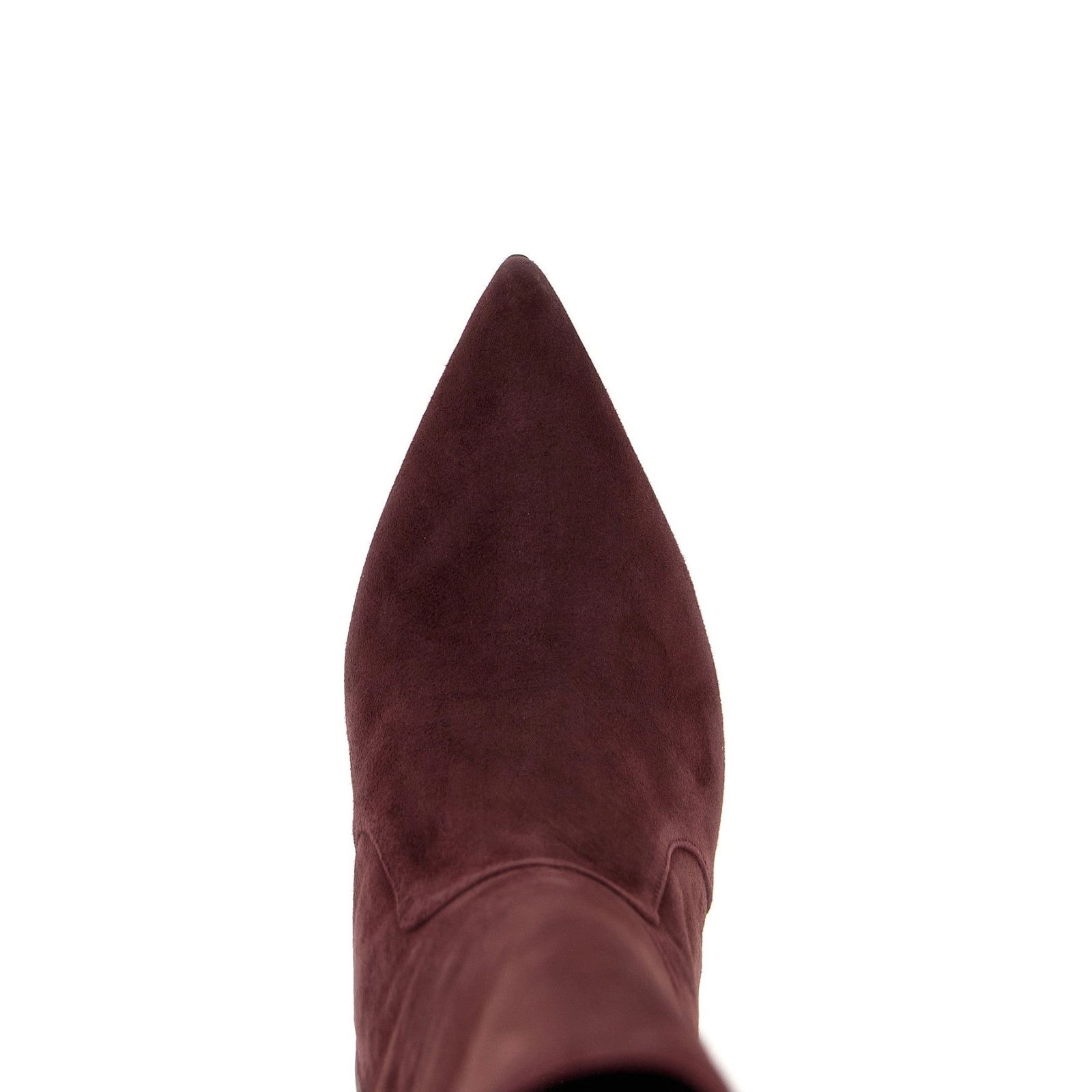 Stuart Weitzman STUART WEITZMAN Vinnie Red Suede Boots New & Authentic (Wome Size US 11 / IT 41 - 4 Thumbnail