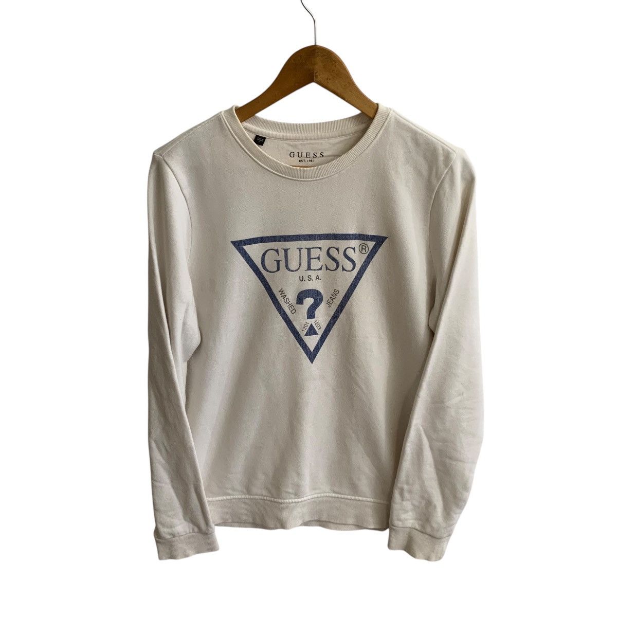 Guess × Vintage Vintage Guess Sweatshirt Small size Size US S / EU 44-46 / 1 - 1 Thumbnail