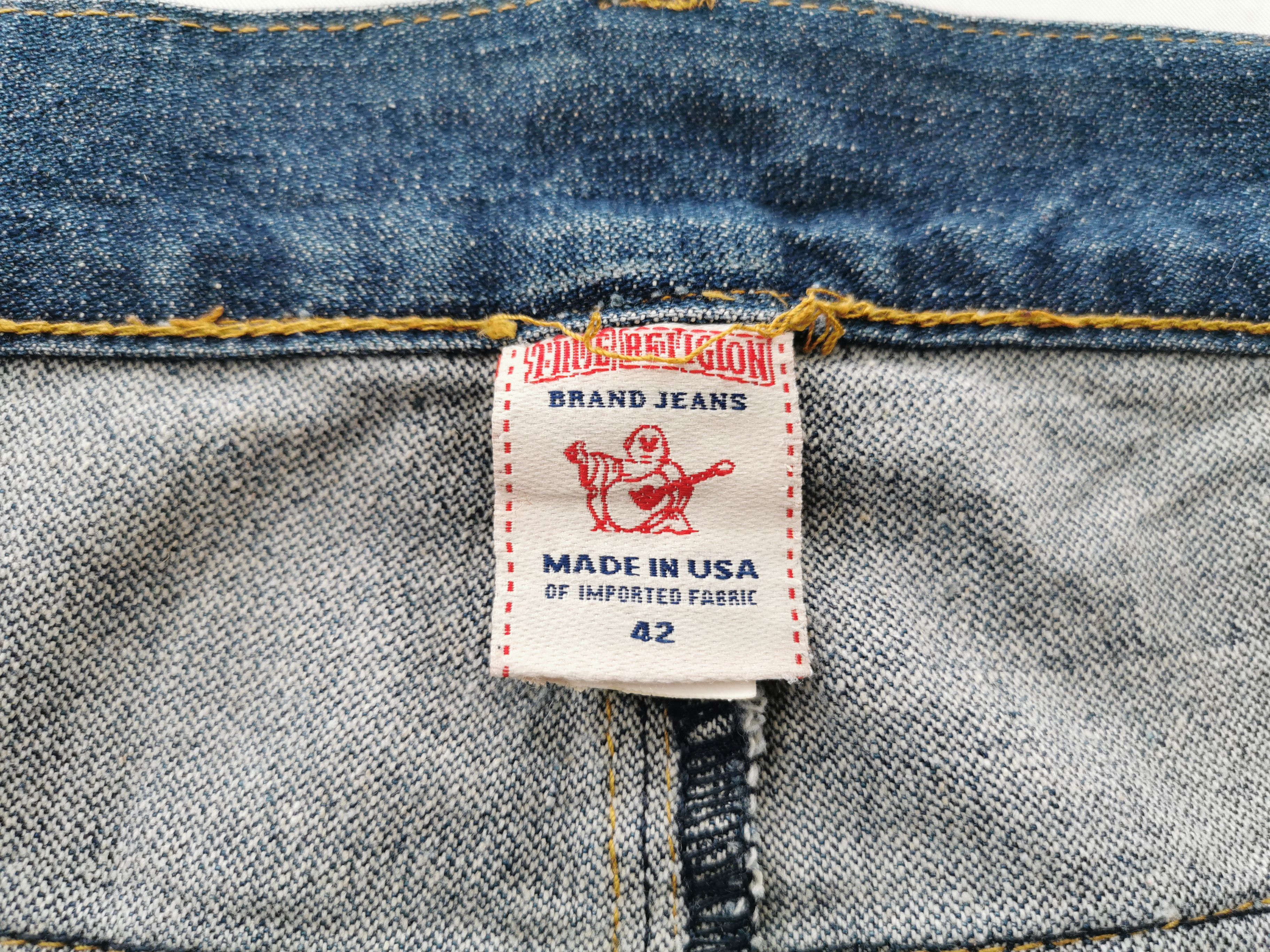True Religion Vintage 90s True Religion Denim Jeans Made In USA Size 42 Size US 42 / EU 58 - 10 Thumbnail