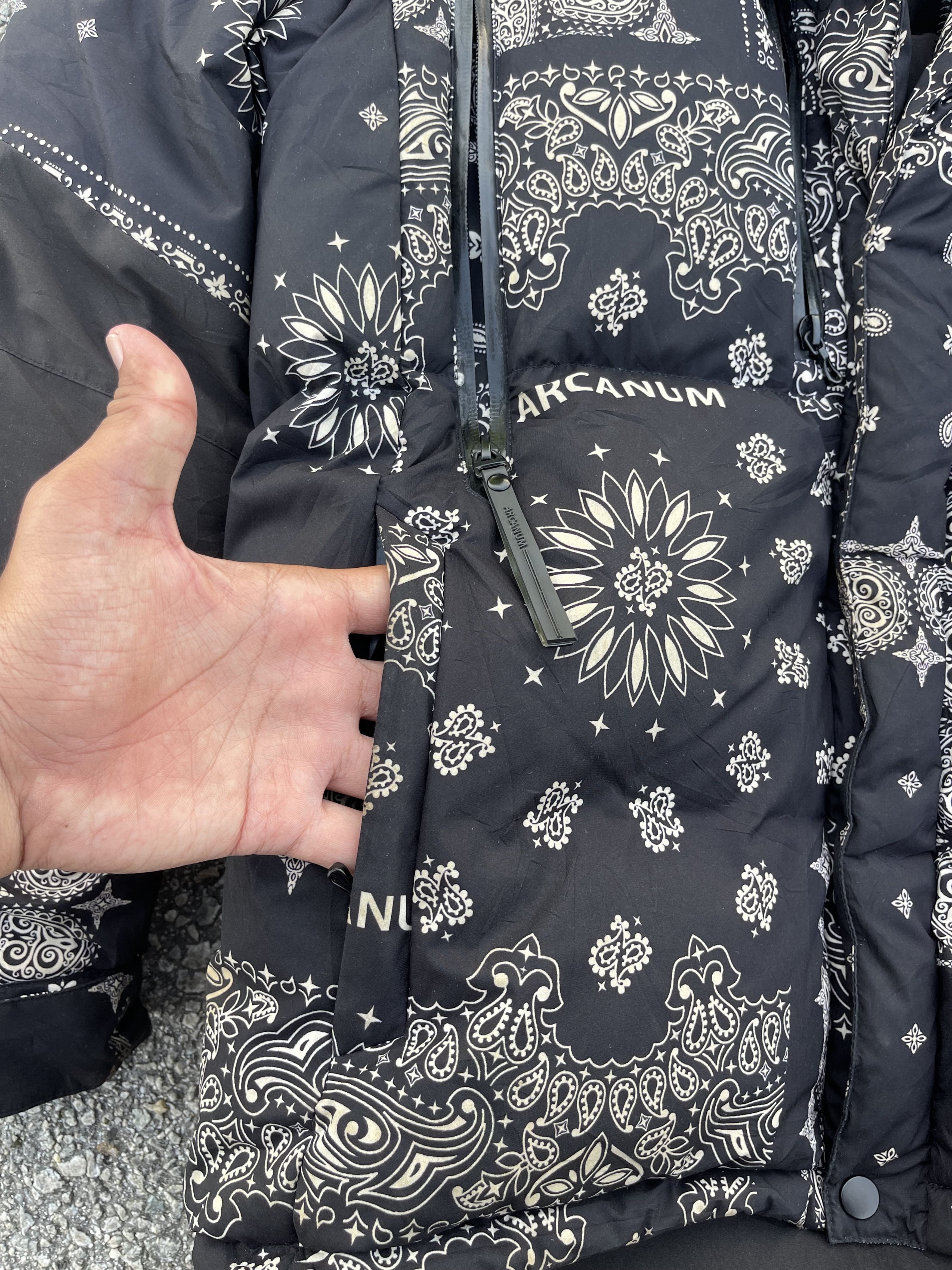 If Six Was Nine × JACKROSE Arcanum Design by Jack Rose Puffer Balaclava Size US XL / EU 56 / 4 - 11 Thumbnail
