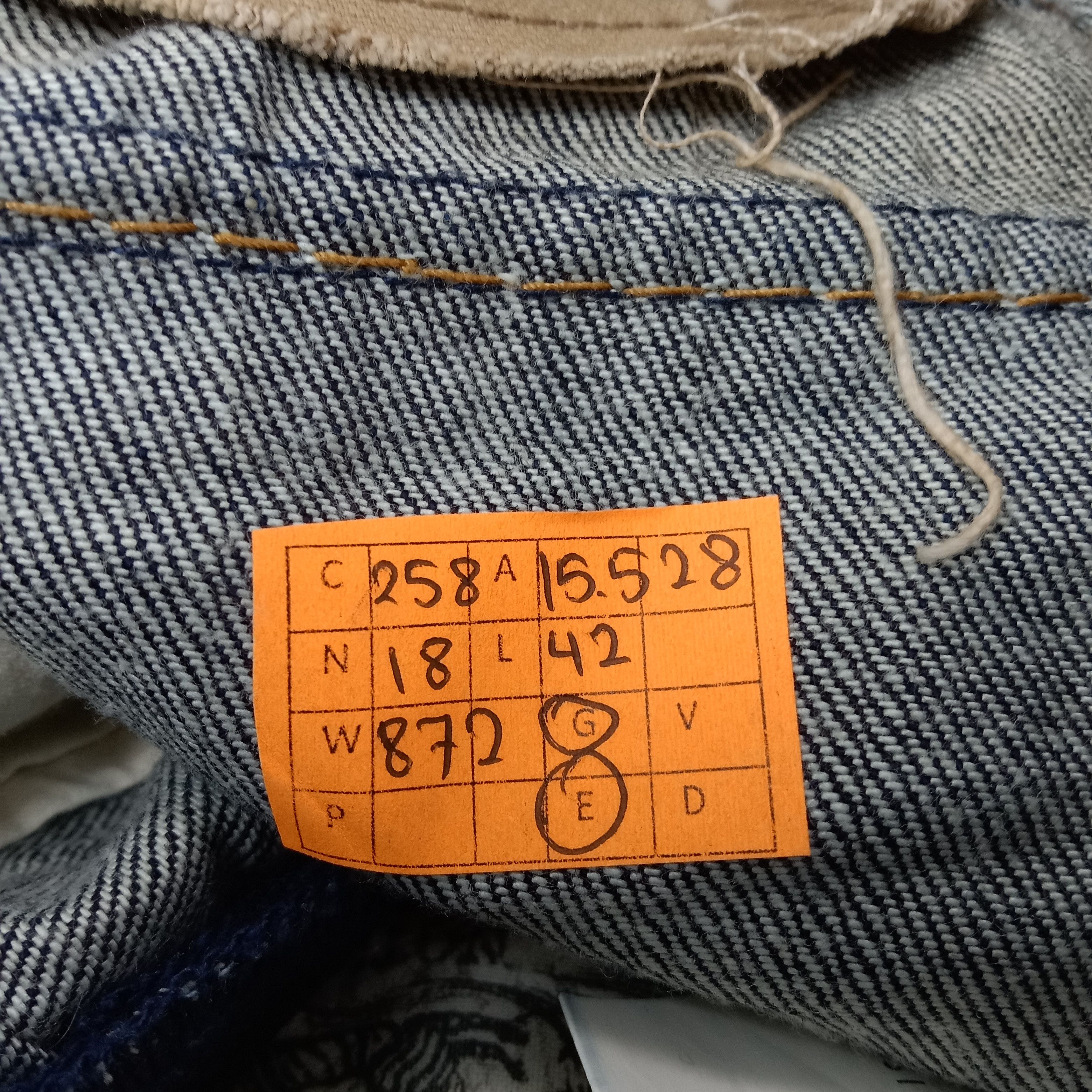 Vintage Tough Jeansmith Streetwear Patches Denim Jeans C258N18 Size US 32 / EU 48 - 20 Thumbnail