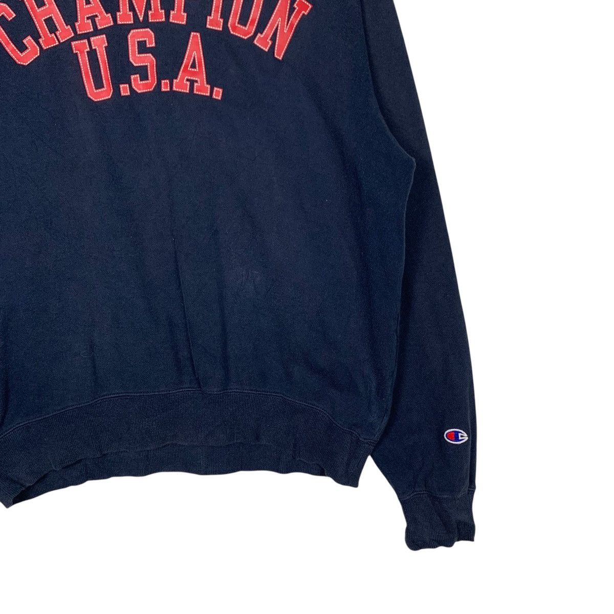 Champion CHAMPION USA Big Logo Crewneck Sweatshirt #1581-C71 Size US L / EU 52-54 / 3 - 4 Thumbnail