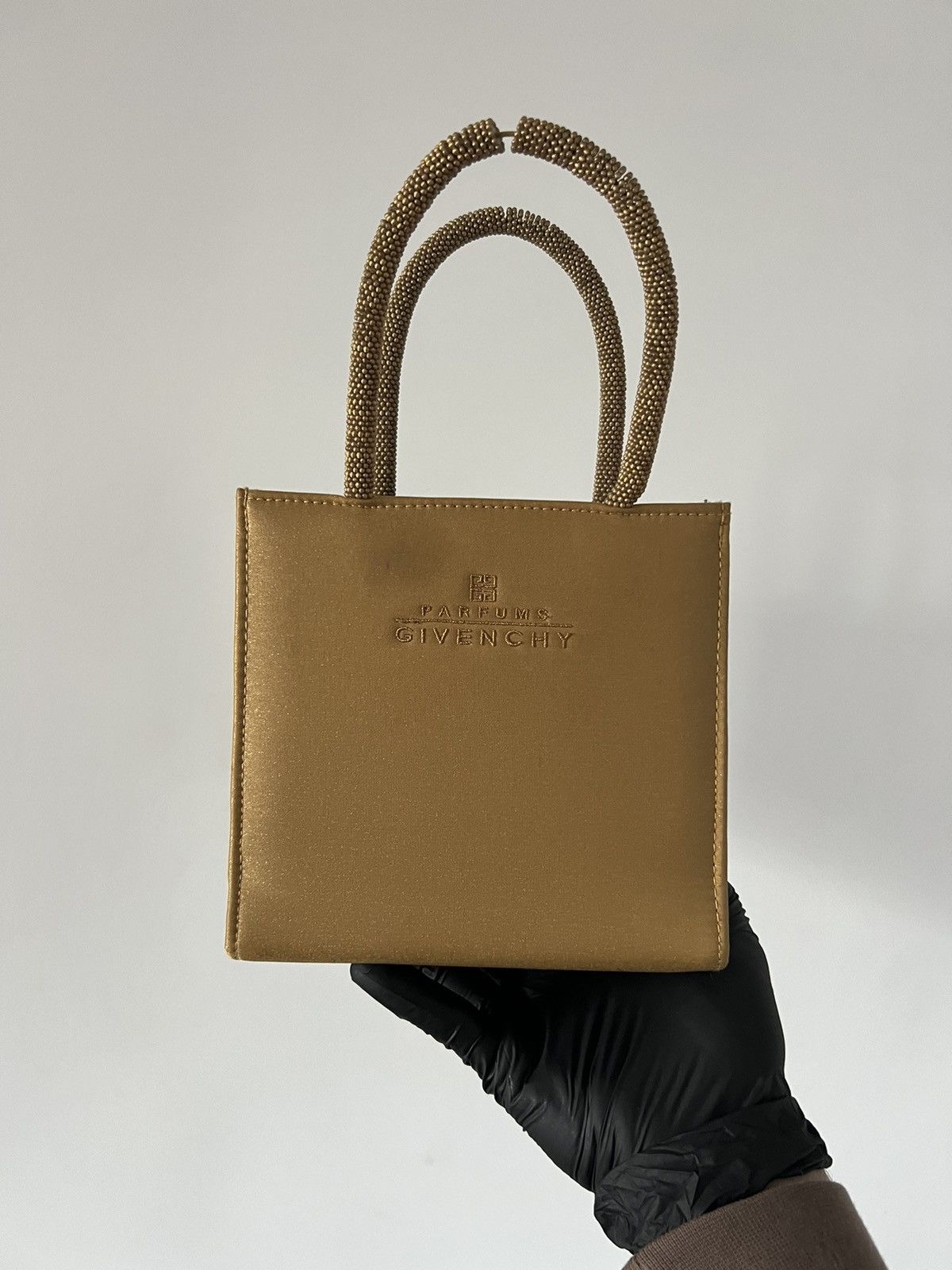 Givenchy Vintage Givenchy Parfums Handbag Small Yellow Paris Fashion Size ONE SIZE - 2 Thumbnail