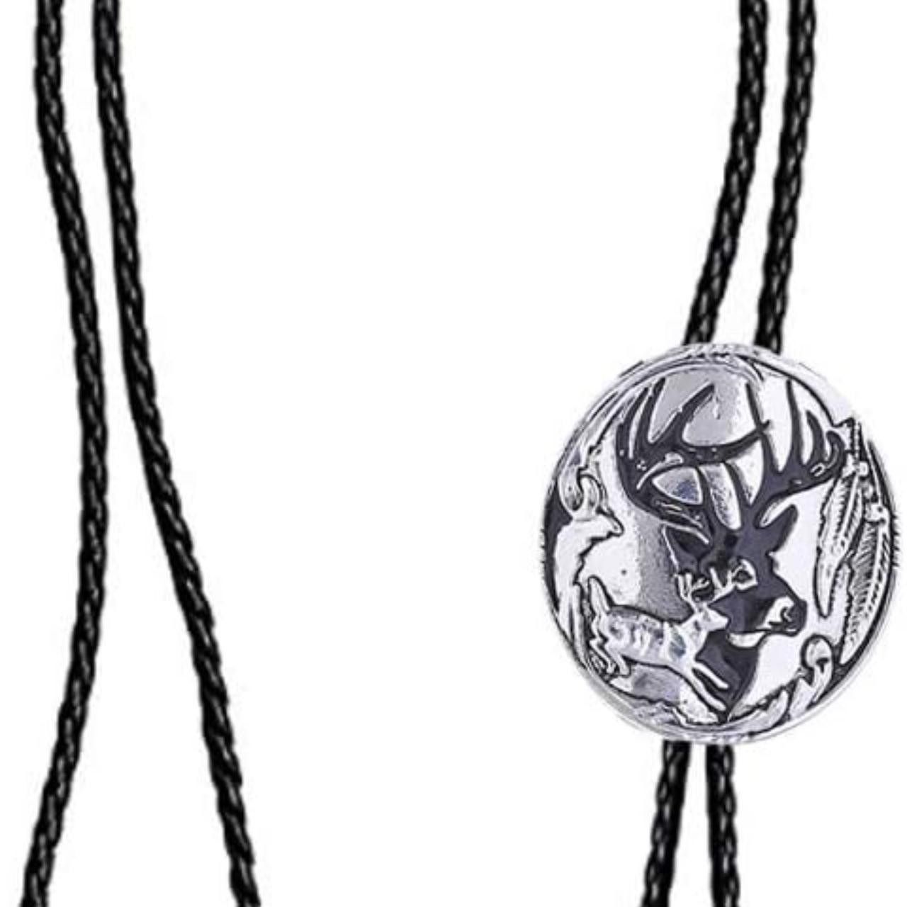 Other Handmade Round Shape Western Bolo Tie Size ONE SIZE - 4 Thumbnail